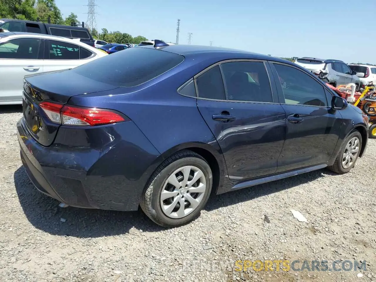 3 Фотография поврежденного автомобиля 5YFEPMAE9NP336603 TOYOTA COROLLA 2022