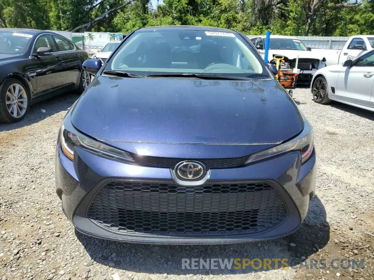 5 Фотография поврежденного автомобиля 5YFEPMAE9NP336603 TOYOTA COROLLA 2022