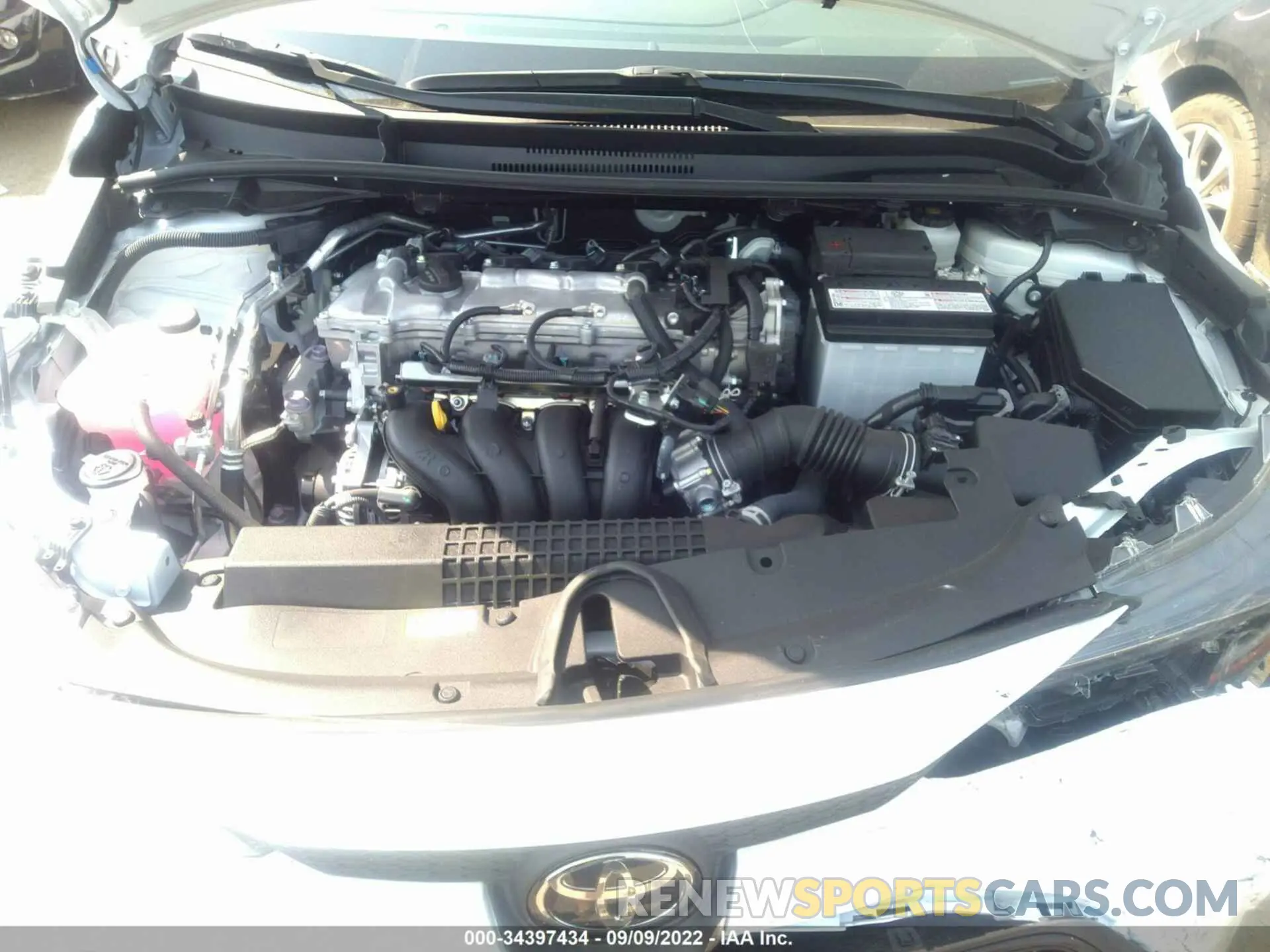 10 Фотография поврежденного автомобиля 5YFEPMAE9NP348363 TOYOTA COROLLA 2022
