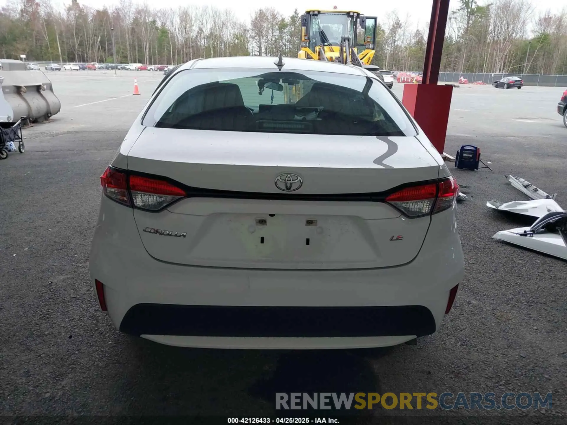 16 Photograph of a damaged car 5YFEPMAE9NP351408 TOYOTA COROLLA 2022