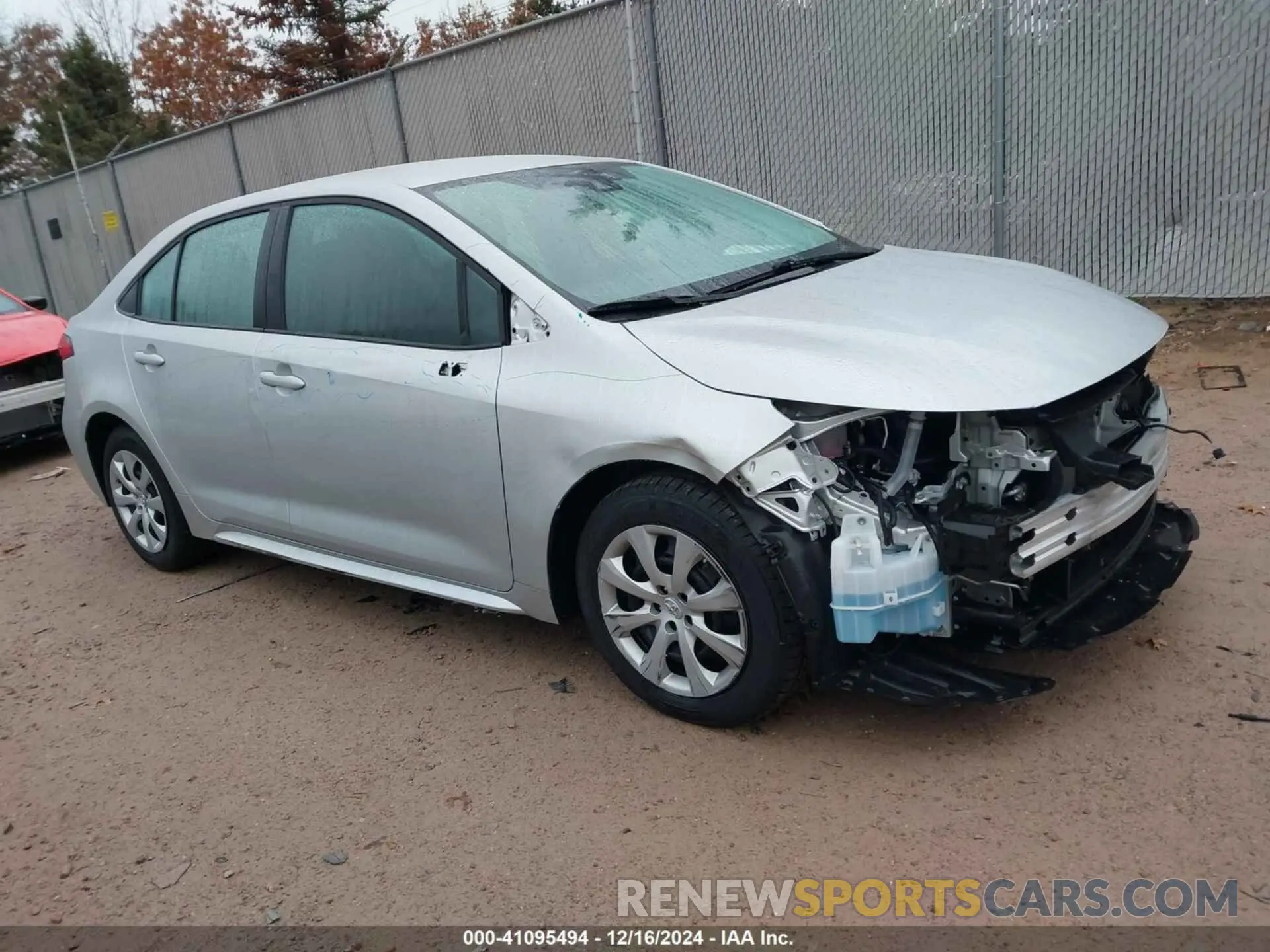 1 Photograph of a damaged car 5YFEPMAE9NP364384 TOYOTA COROLLA 2022