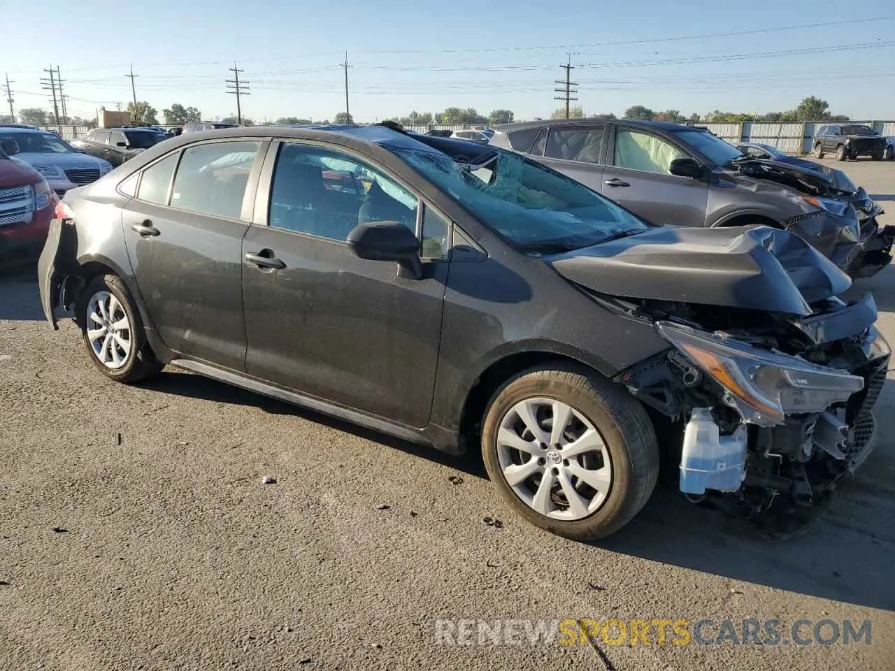 4 Фотография поврежденного автомобиля 5YFEPMAE9NP365406 TOYOTA COROLLA 2022