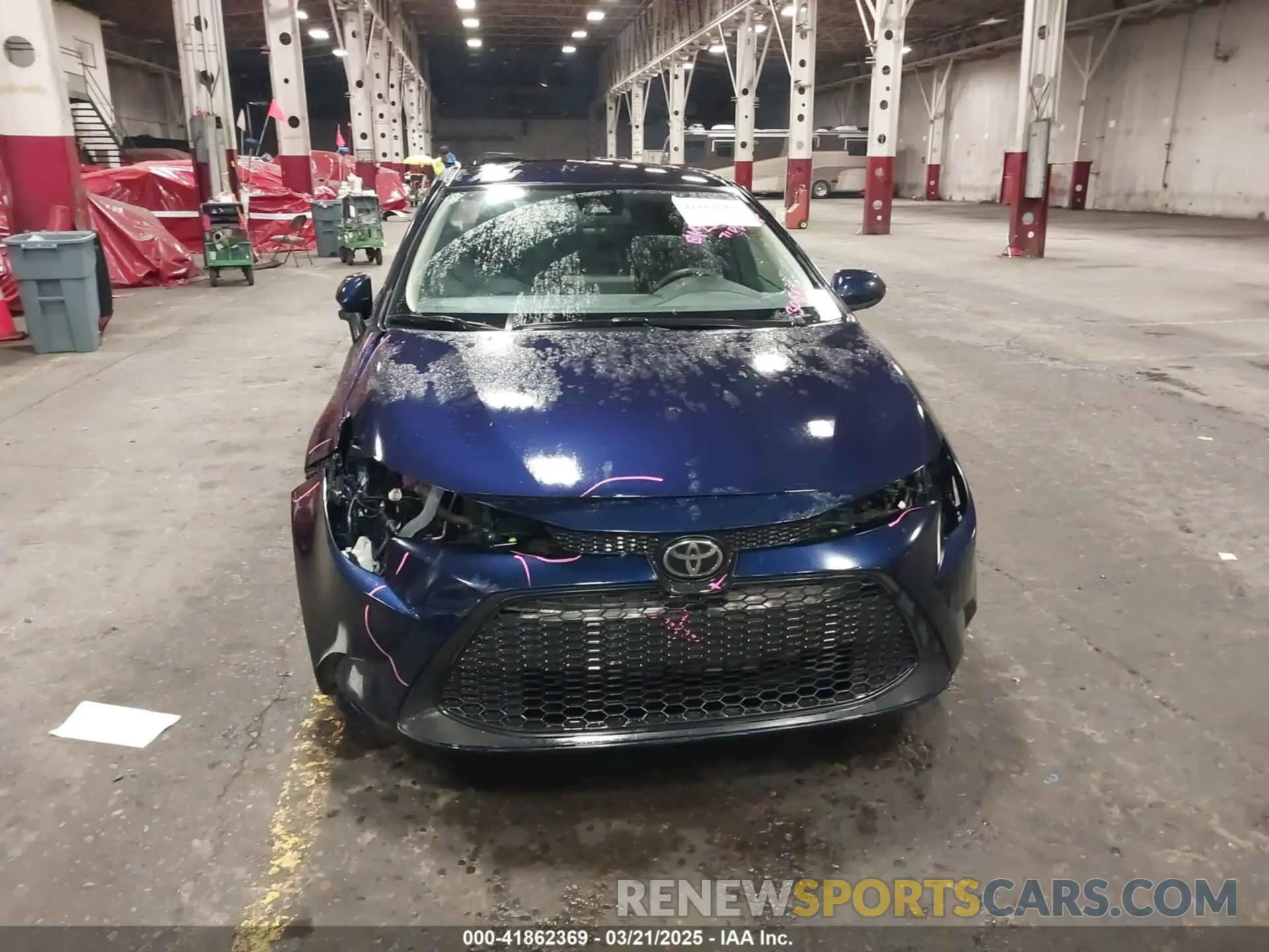 13 Фотография поврежденного автомобиля 5YFEPMAE9NP366362 TOYOTA COROLLA 2022