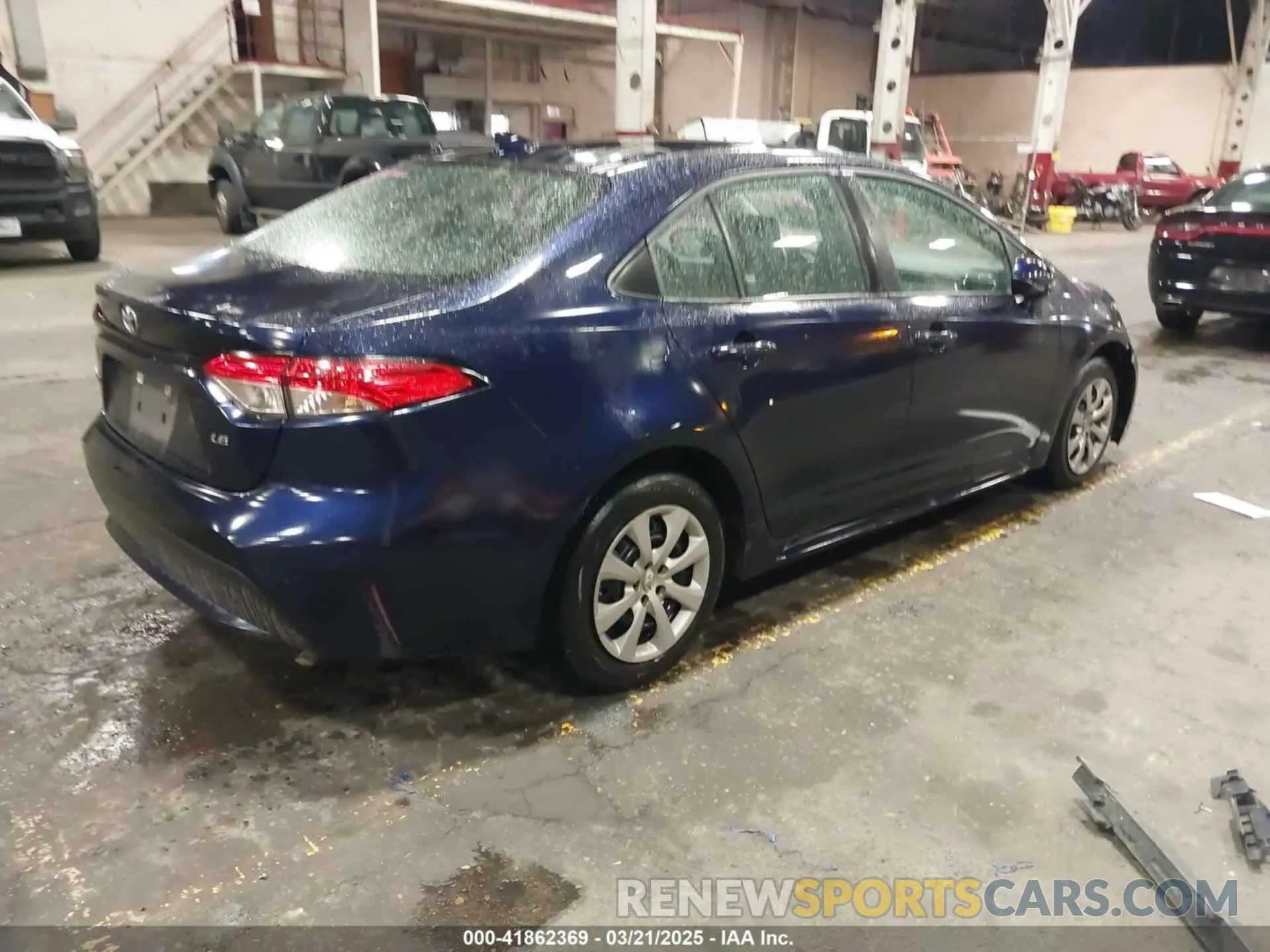 4 Фотография поврежденного автомобиля 5YFEPMAE9NP366362 TOYOTA COROLLA 2022