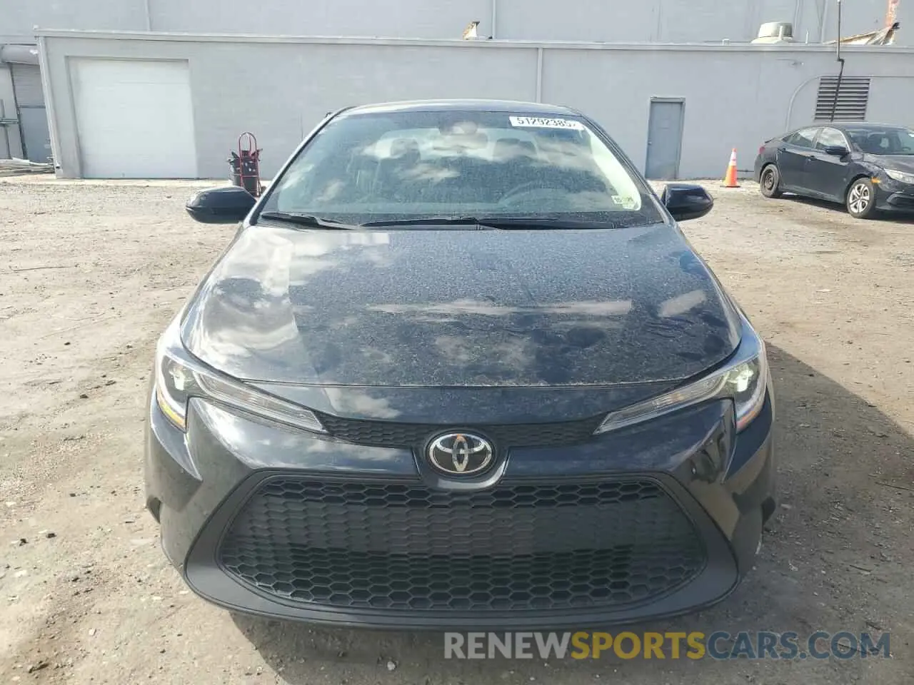 5 Photograph of a damaged car 5YFEPMAE9NP380309 TOYOTA COROLLA 2022