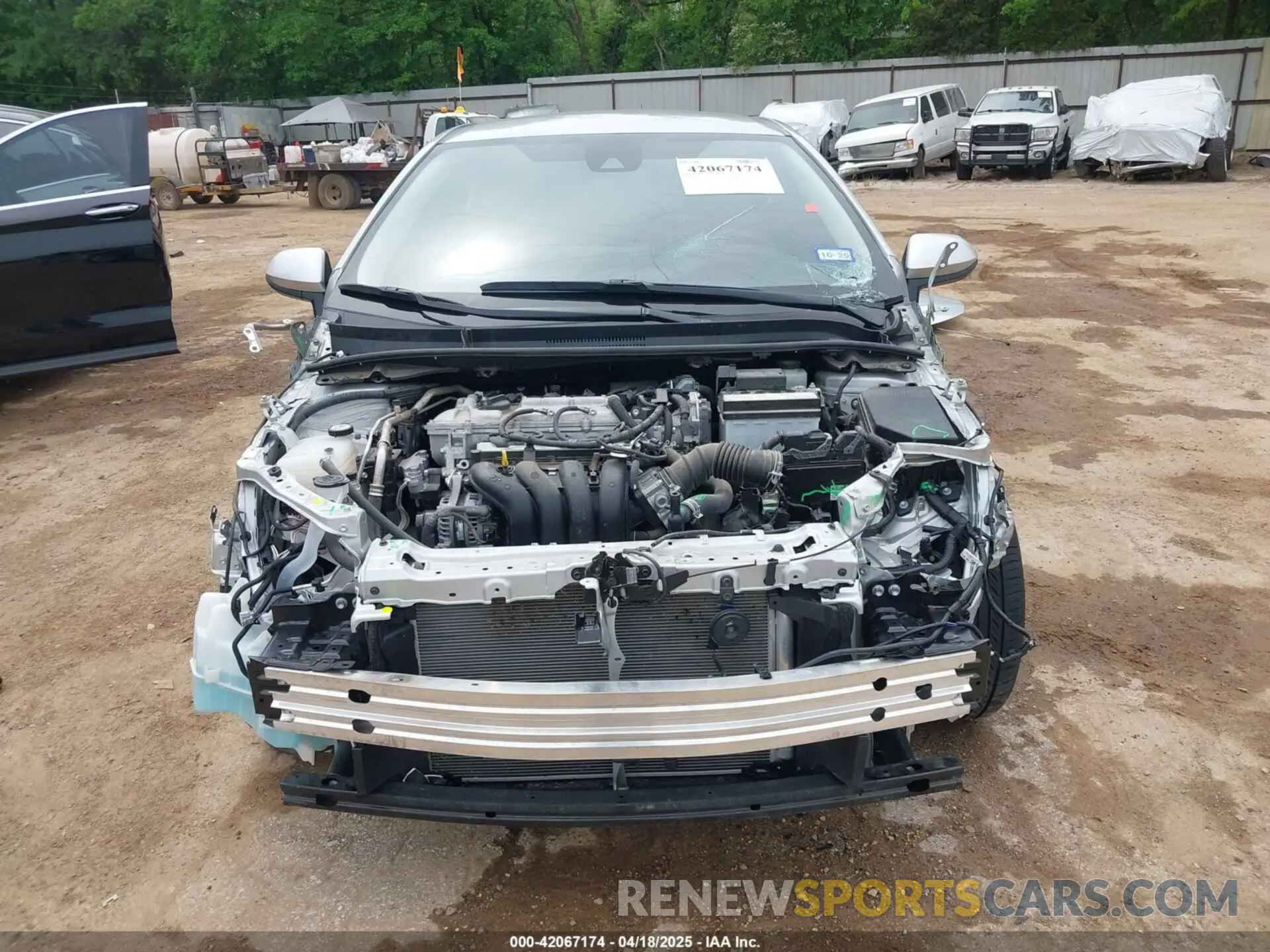 13 Фотография поврежденного автомобиля 5YFEPMAE9NP382593 TOYOTA COROLLA 2022