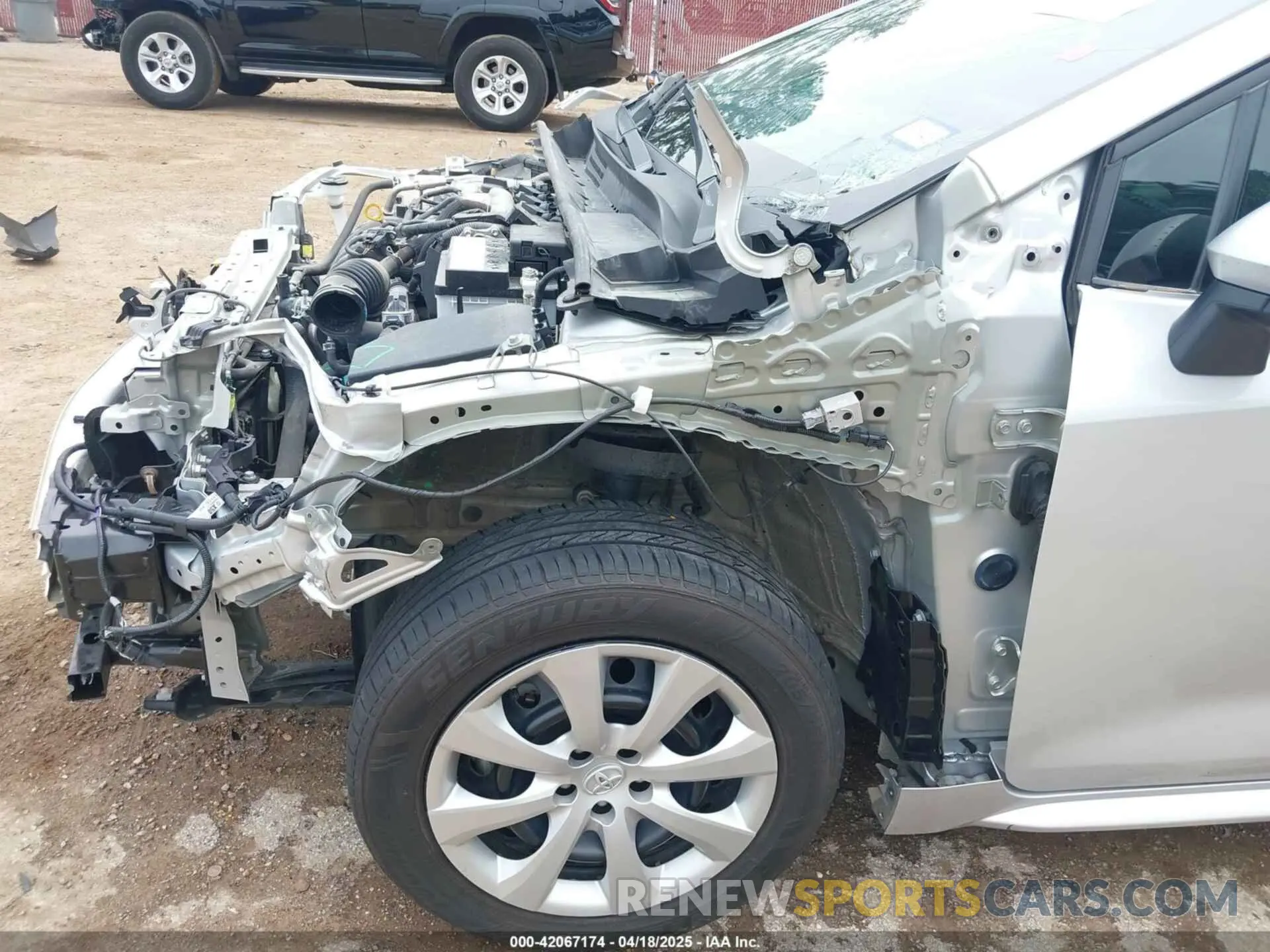 18 Фотография поврежденного автомобиля 5YFEPMAE9NP382593 TOYOTA COROLLA 2022
