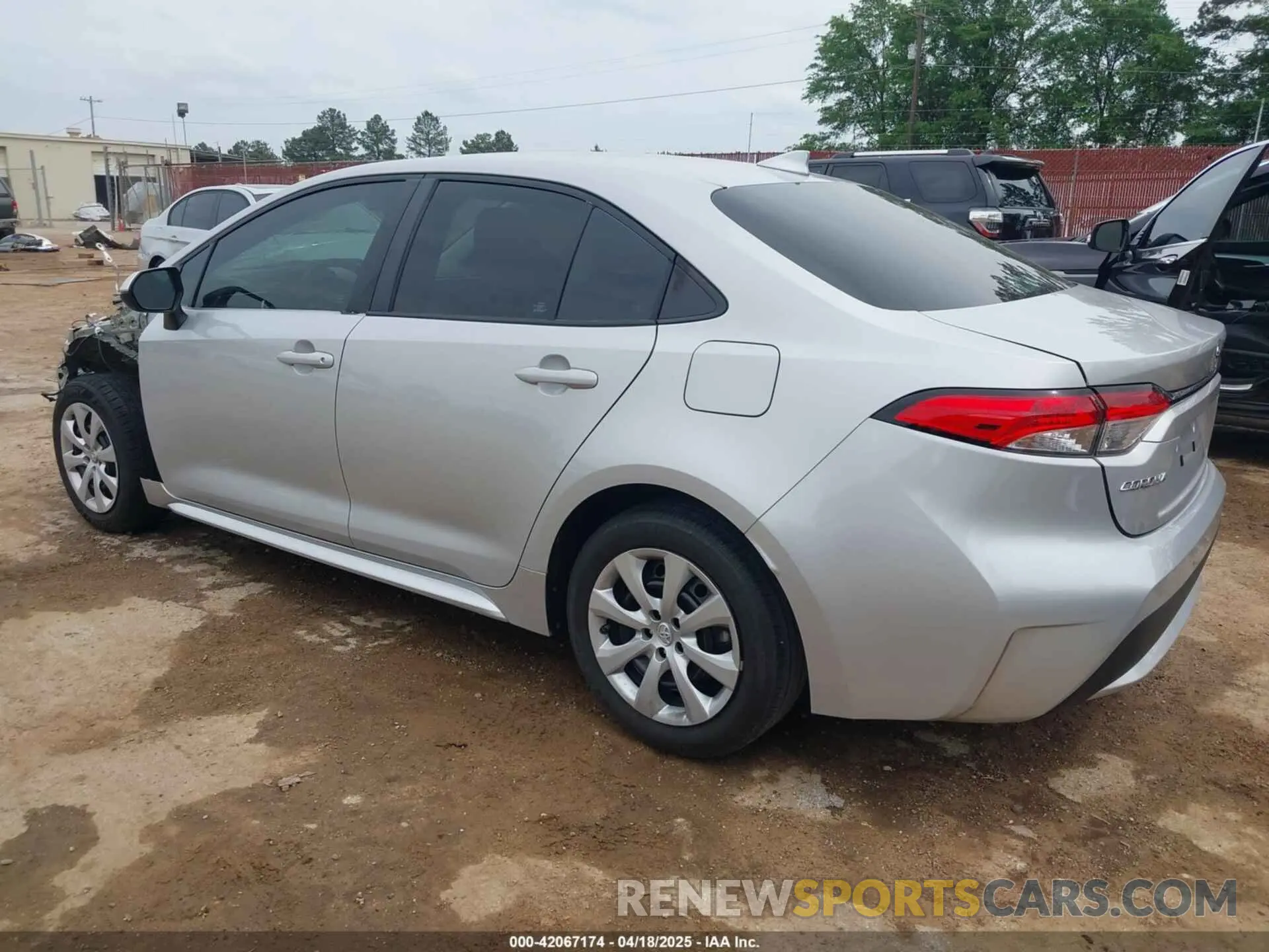 3 Фотография поврежденного автомобиля 5YFEPMAE9NP382593 TOYOTA COROLLA 2022