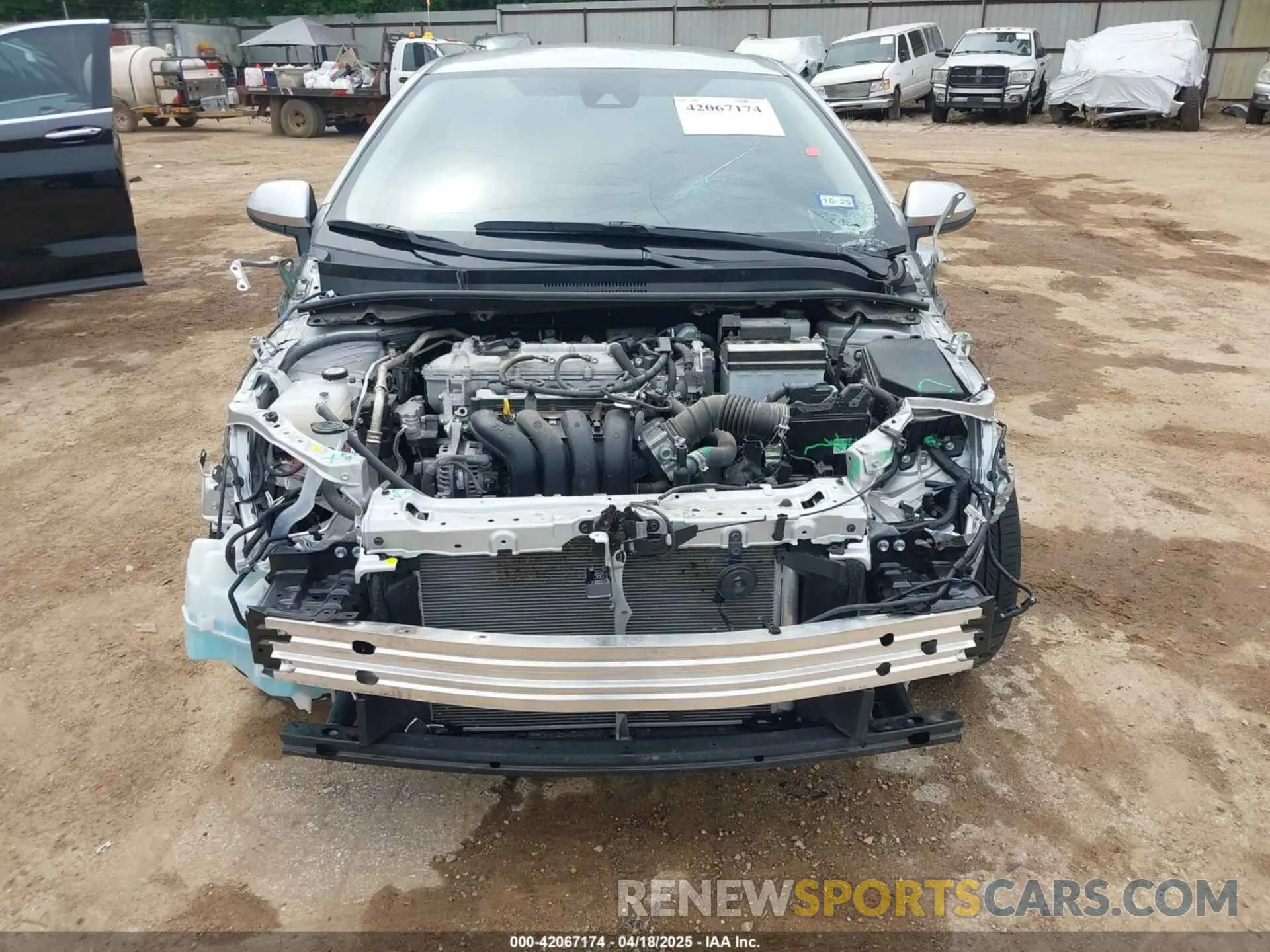 6 Фотография поврежденного автомобиля 5YFEPMAE9NP382593 TOYOTA COROLLA 2022