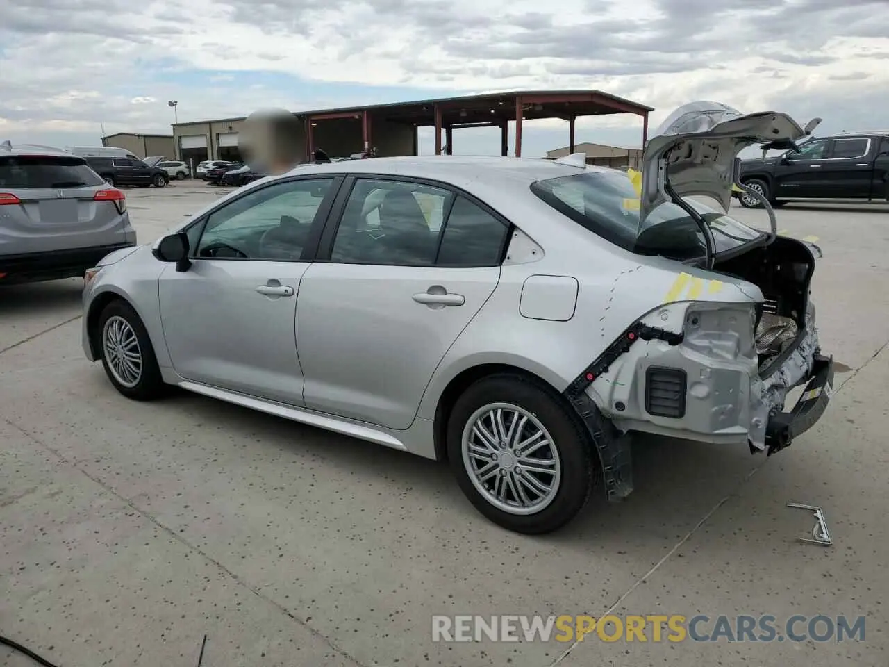 2 Фотография поврежденного автомобиля 5YFEPMAEXNP274435 TOYOTA COROLLA 2022