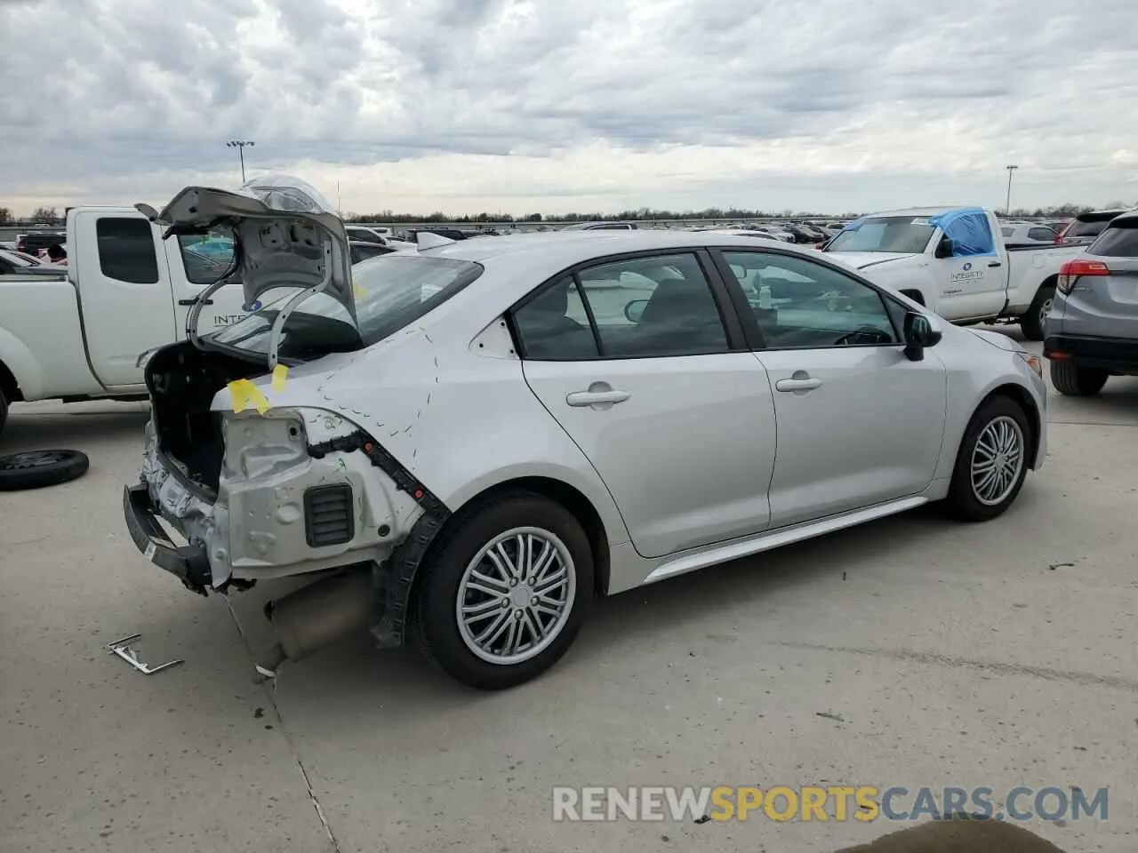 3 Фотография поврежденного автомобиля 5YFEPMAEXNP274435 TOYOTA COROLLA 2022