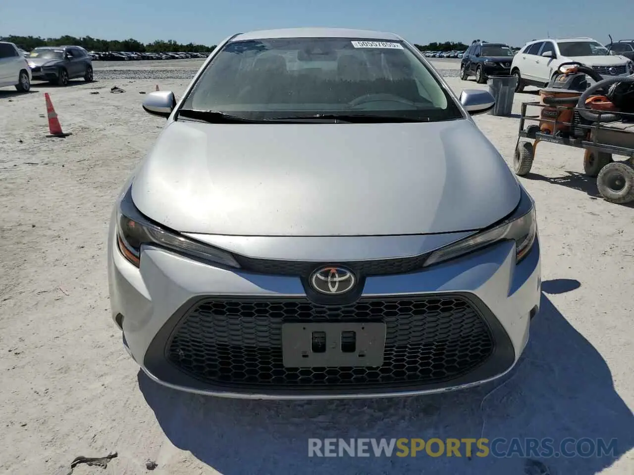 5 Photograph of a damaged car 5YFEPMAEXNP274998 TOYOTA COROLLA 2022