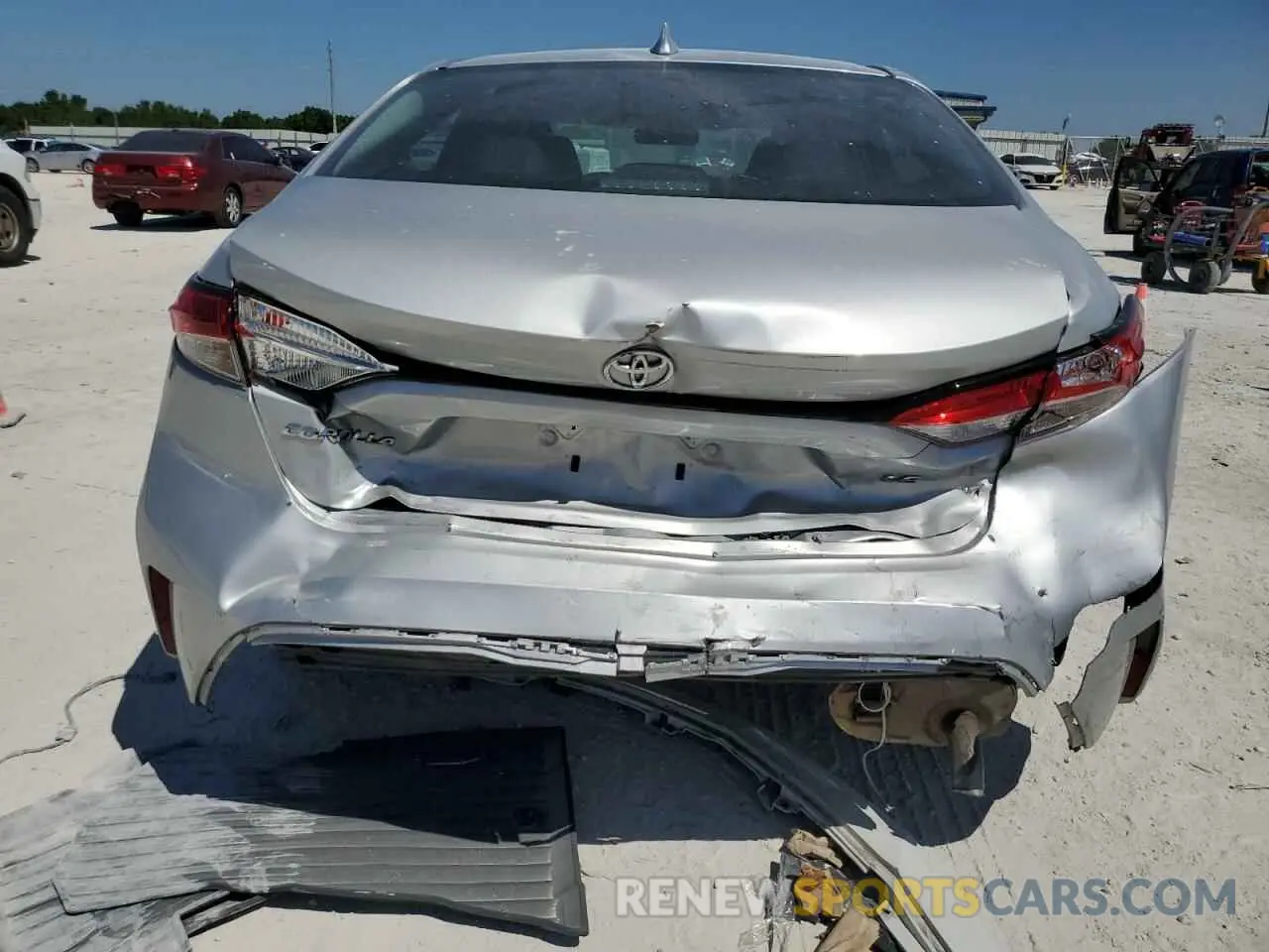 6 Photograph of a damaged car 5YFEPMAEXNP274998 TOYOTA COROLLA 2022