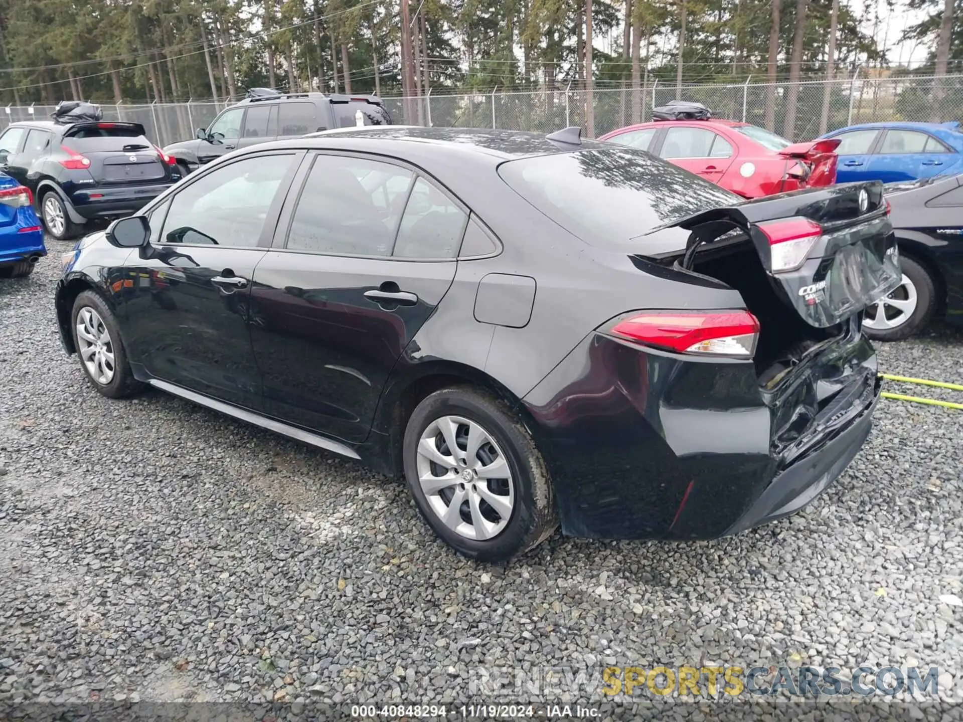 3 Фотография поврежденного автомобиля 5YFEPMAEXNP279876 TOYOTA COROLLA 2022