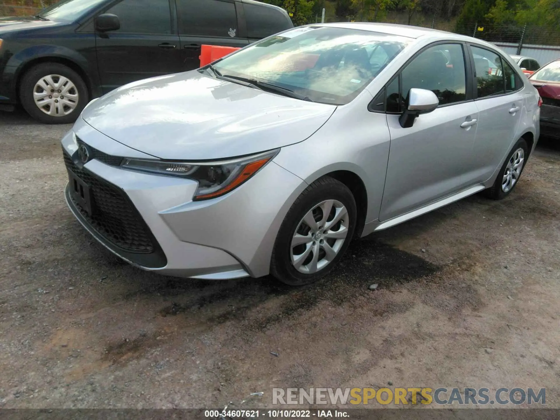 2 Photograph of a damaged car 5YFEPMAEXNP280624 TOYOTA COROLLA 2022