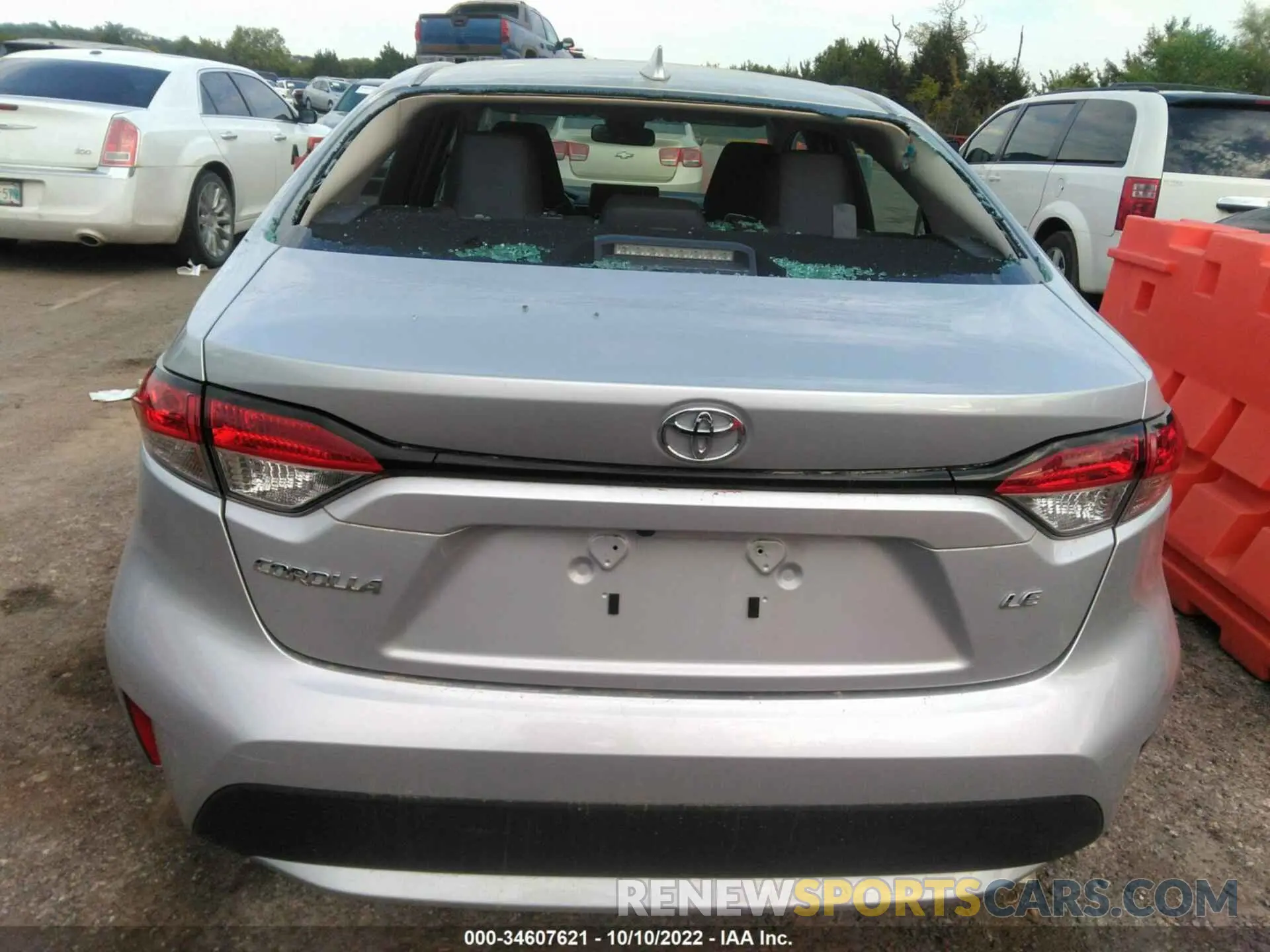 6 Photograph of a damaged car 5YFEPMAEXNP280624 TOYOTA COROLLA 2022