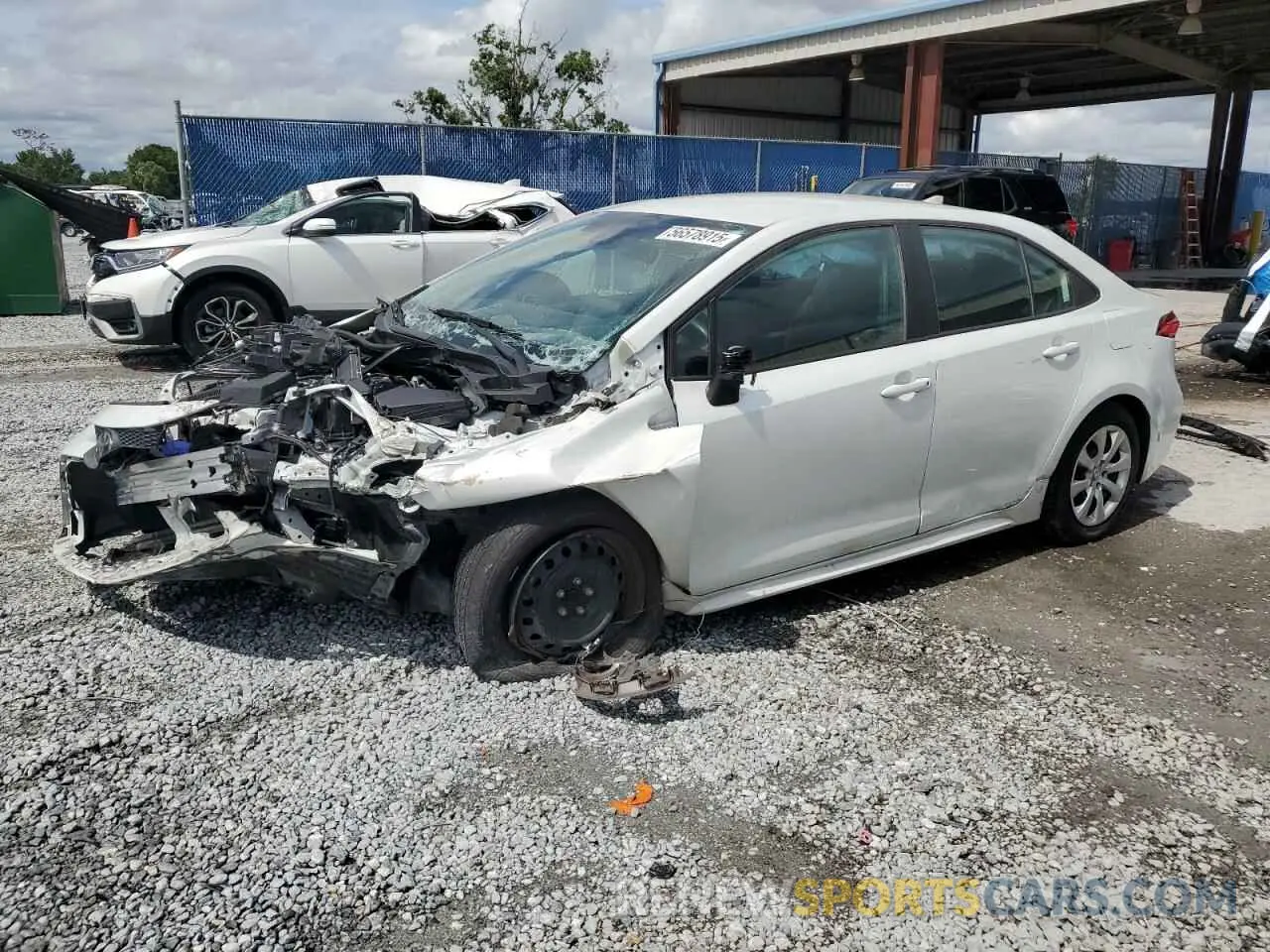1 Фотография поврежденного автомобиля 5YFEPMAEXNP283104 TOYOTA COROLLA 2022
