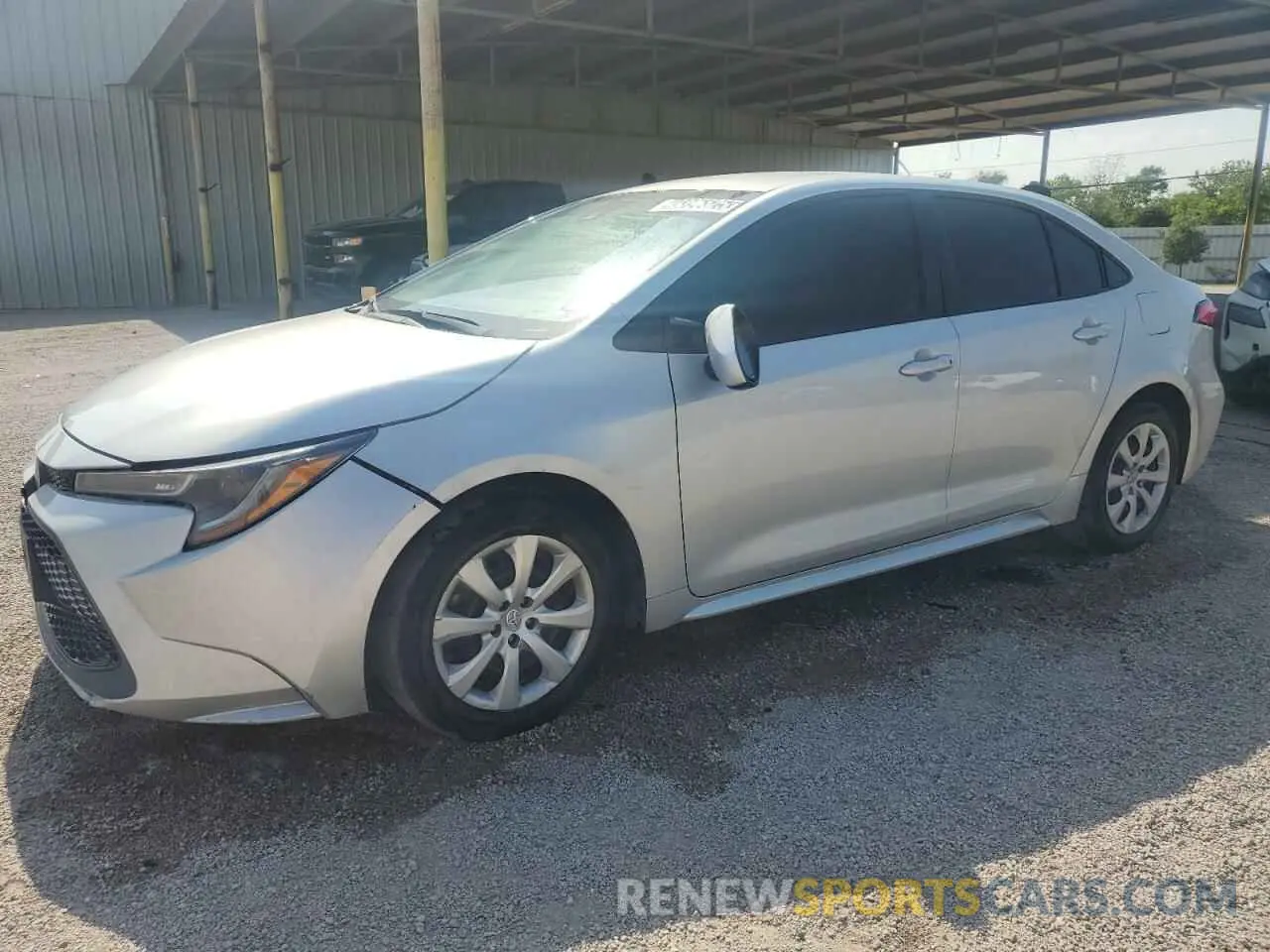 1 Photograph of a damaged car 5YFEPMAEXNP283653 TOYOTA COROLLA 2022