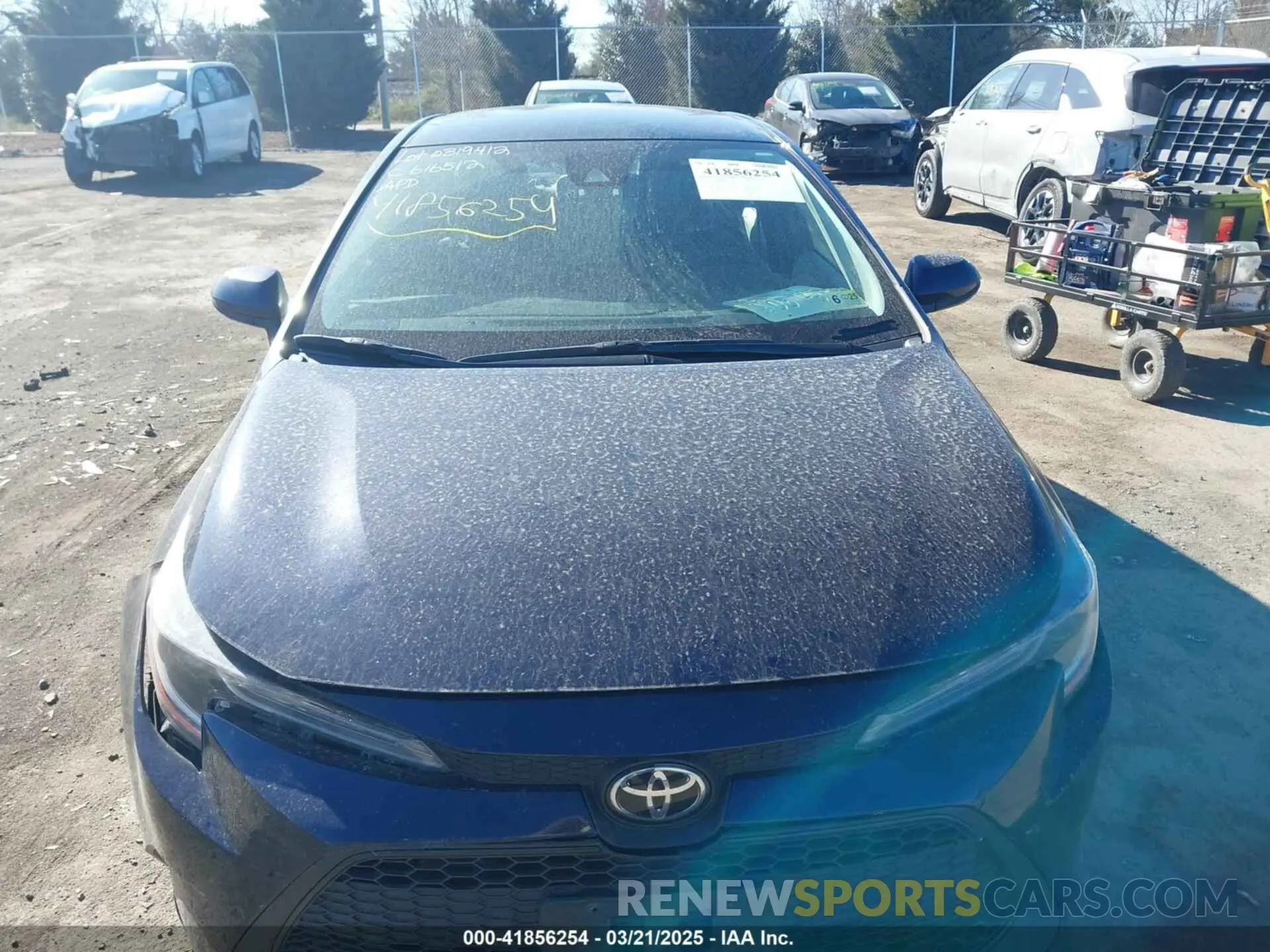 12 Photograph of a damaged car 5YFEPMAEXNP312441 TOYOTA COROLLA 2022