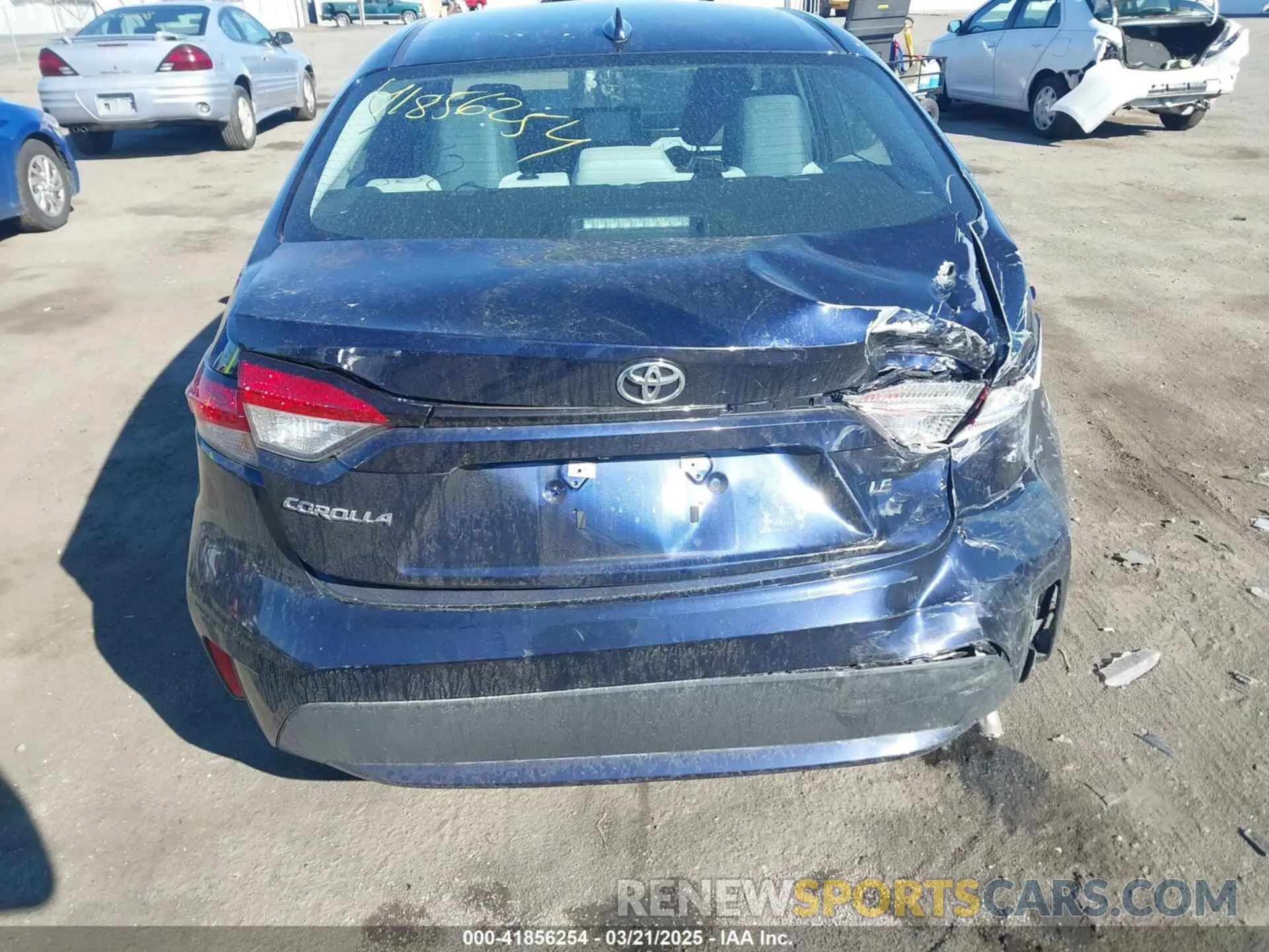 16 Photograph of a damaged car 5YFEPMAEXNP312441 TOYOTA COROLLA 2022