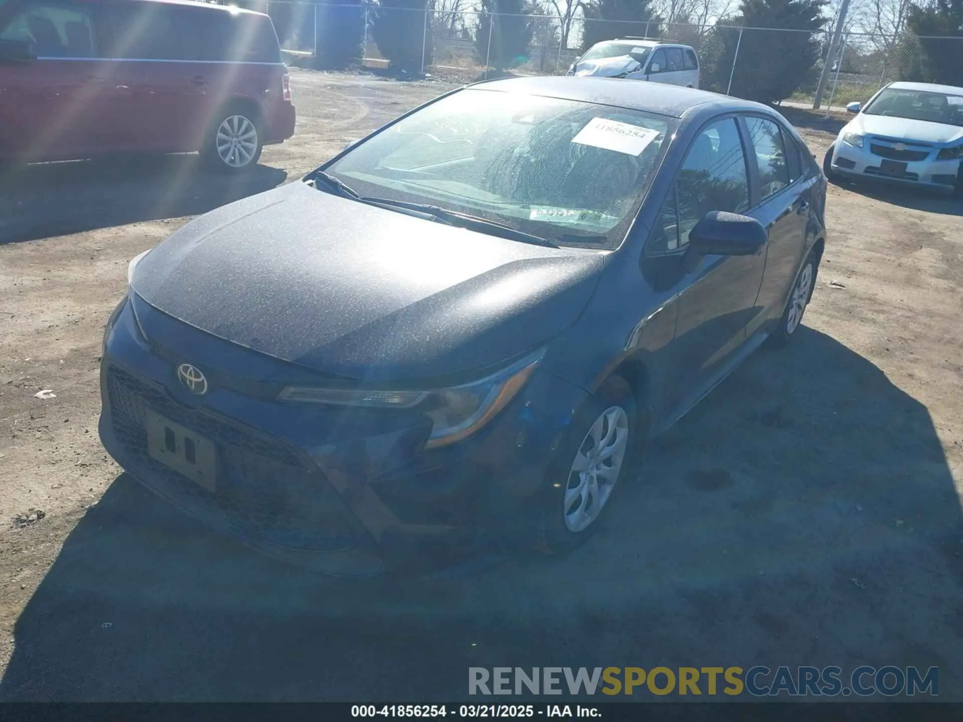 2 Photograph of a damaged car 5YFEPMAEXNP312441 TOYOTA COROLLA 2022