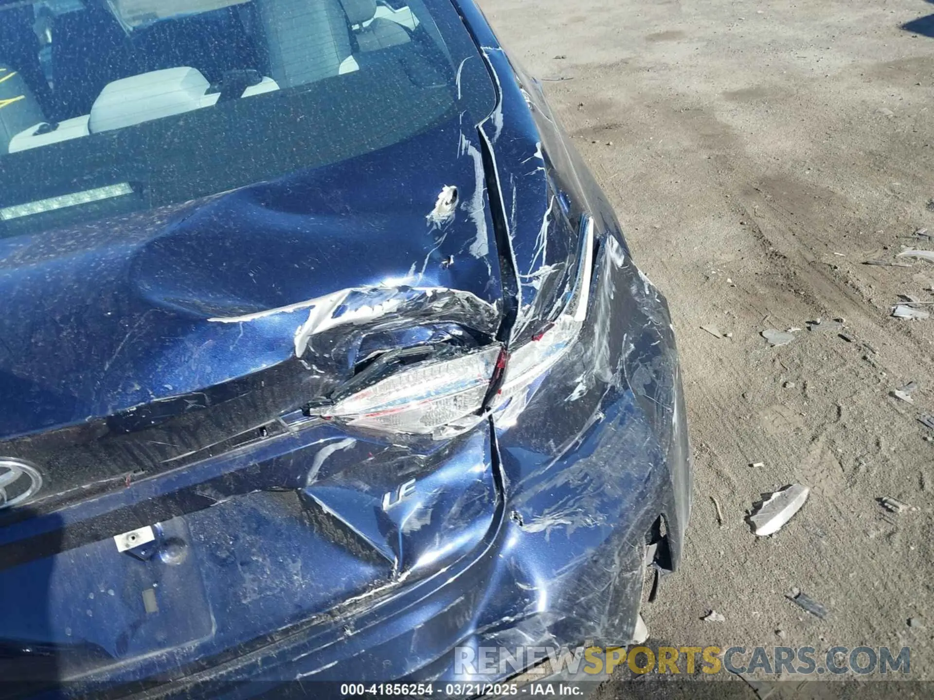 6 Photograph of a damaged car 5YFEPMAEXNP312441 TOYOTA COROLLA 2022
