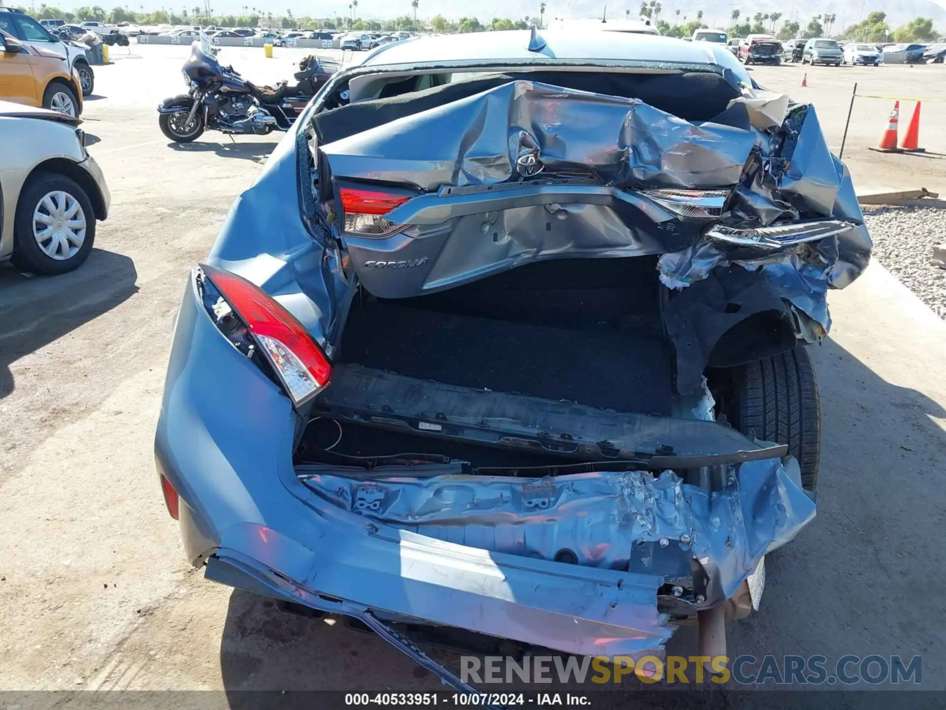 6 Photograph of a damaged car 5YFEPMAEXNP317591 TOYOTA COROLLA 2022