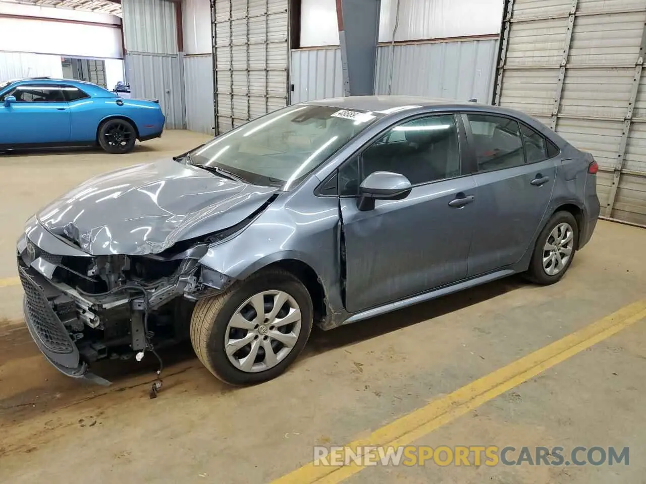 1 Фотография поврежденного автомобиля 5YFEPMAEXNP324976 TOYOTA COROLLA 2022