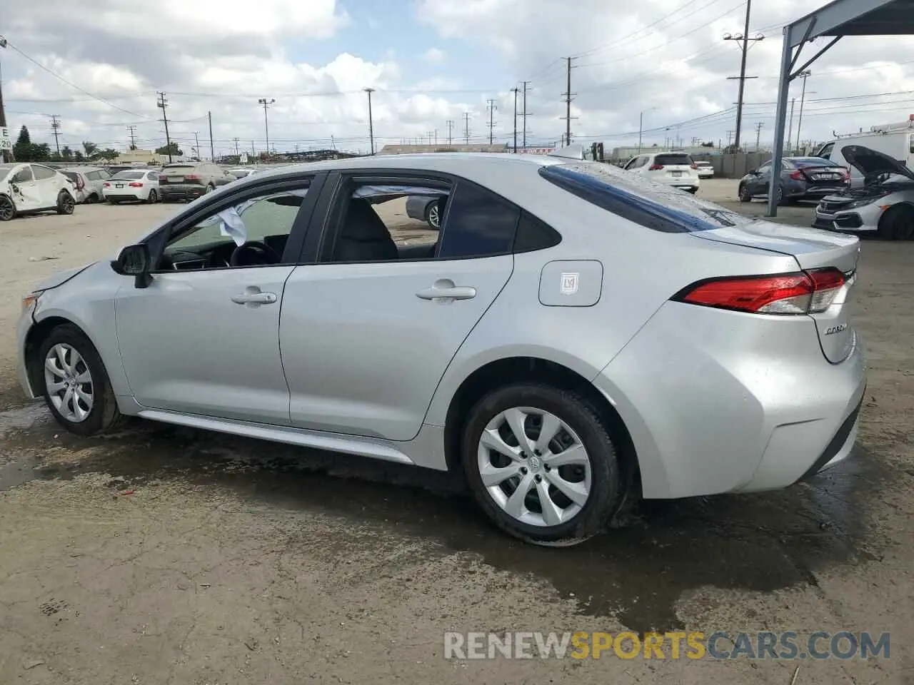 2 Фотография поврежденного автомобиля 5YFEPMAEXNP332799 TOYOTA COROLLA 2022