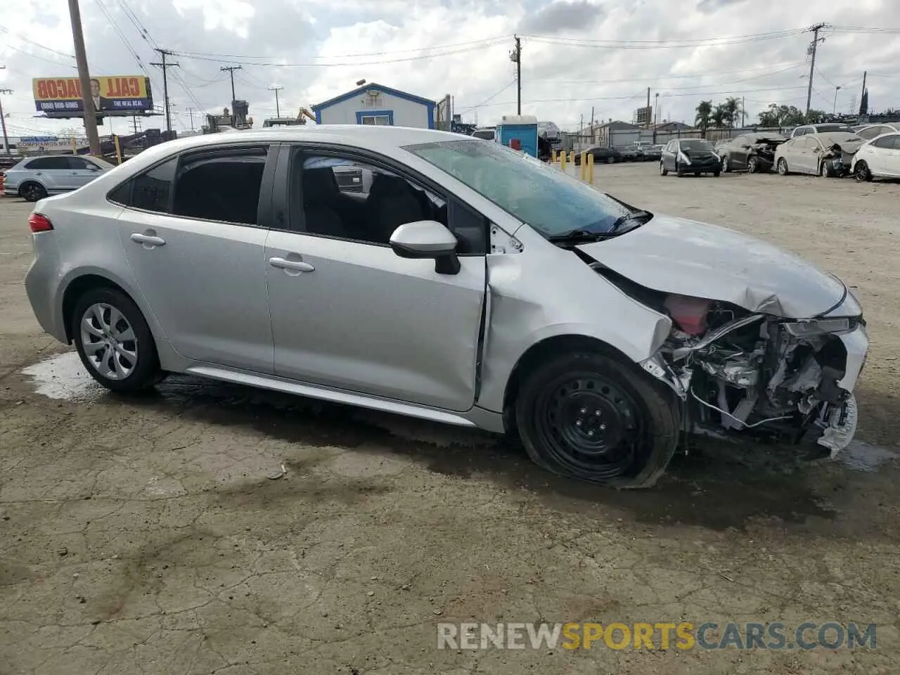 4 Фотография поврежденного автомобиля 5YFEPMAEXNP332799 TOYOTA COROLLA 2022