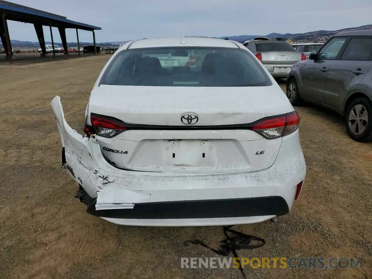 6 Фотография поврежденного автомобиля 5YFEPMAEXNP338215 TOYOTA COROLLA 2022