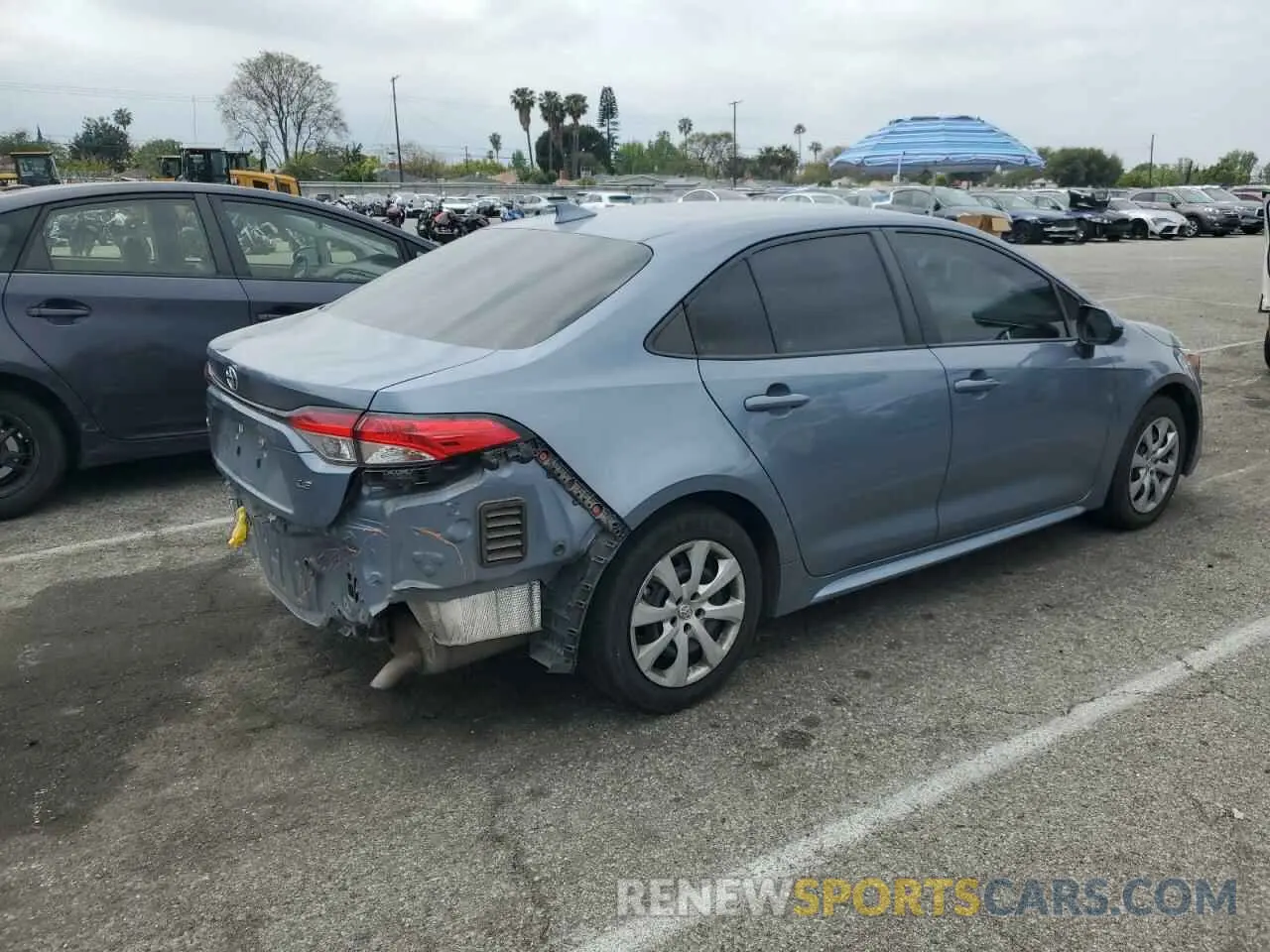 3 Фотография поврежденного автомобиля 5YFEPMAEXNP342569 TOYOTA COROLLA 2022