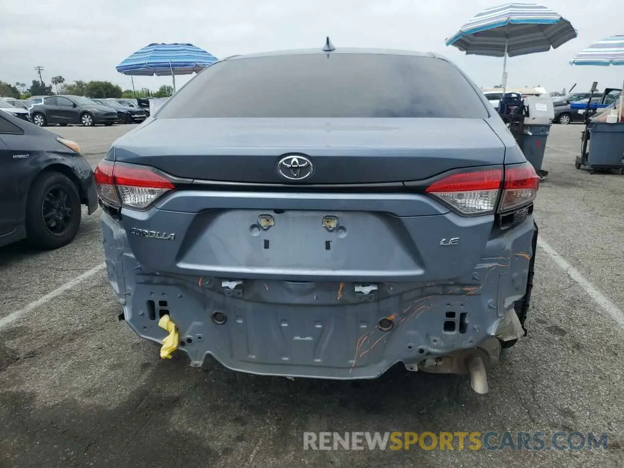 6 Фотография поврежденного автомобиля 5YFEPMAEXNP342569 TOYOTA COROLLA 2022