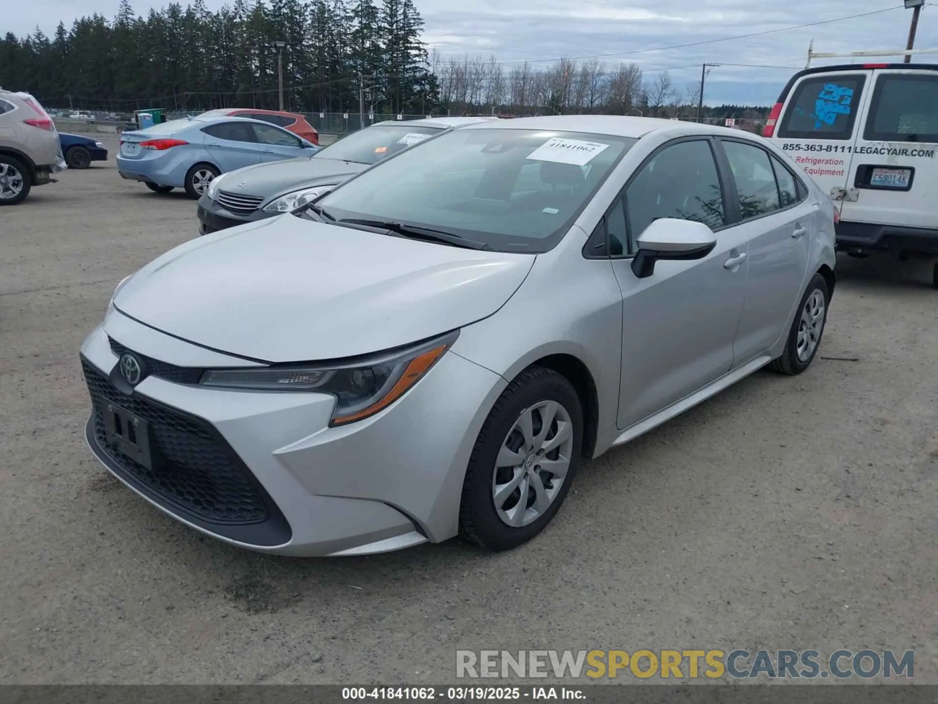2 Photograph of a damaged car 5YFEPMAEXNP368492 TOYOTA COROLLA 2022