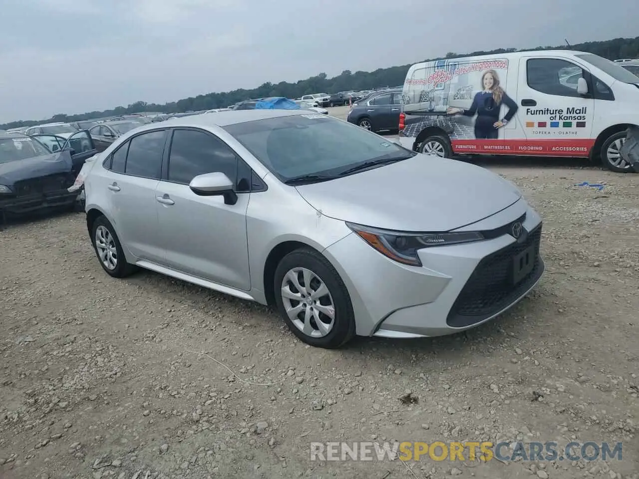 4 Фотография поврежденного автомобиля 5YFEPMAEXNP370792 TOYOTA COROLLA 2022