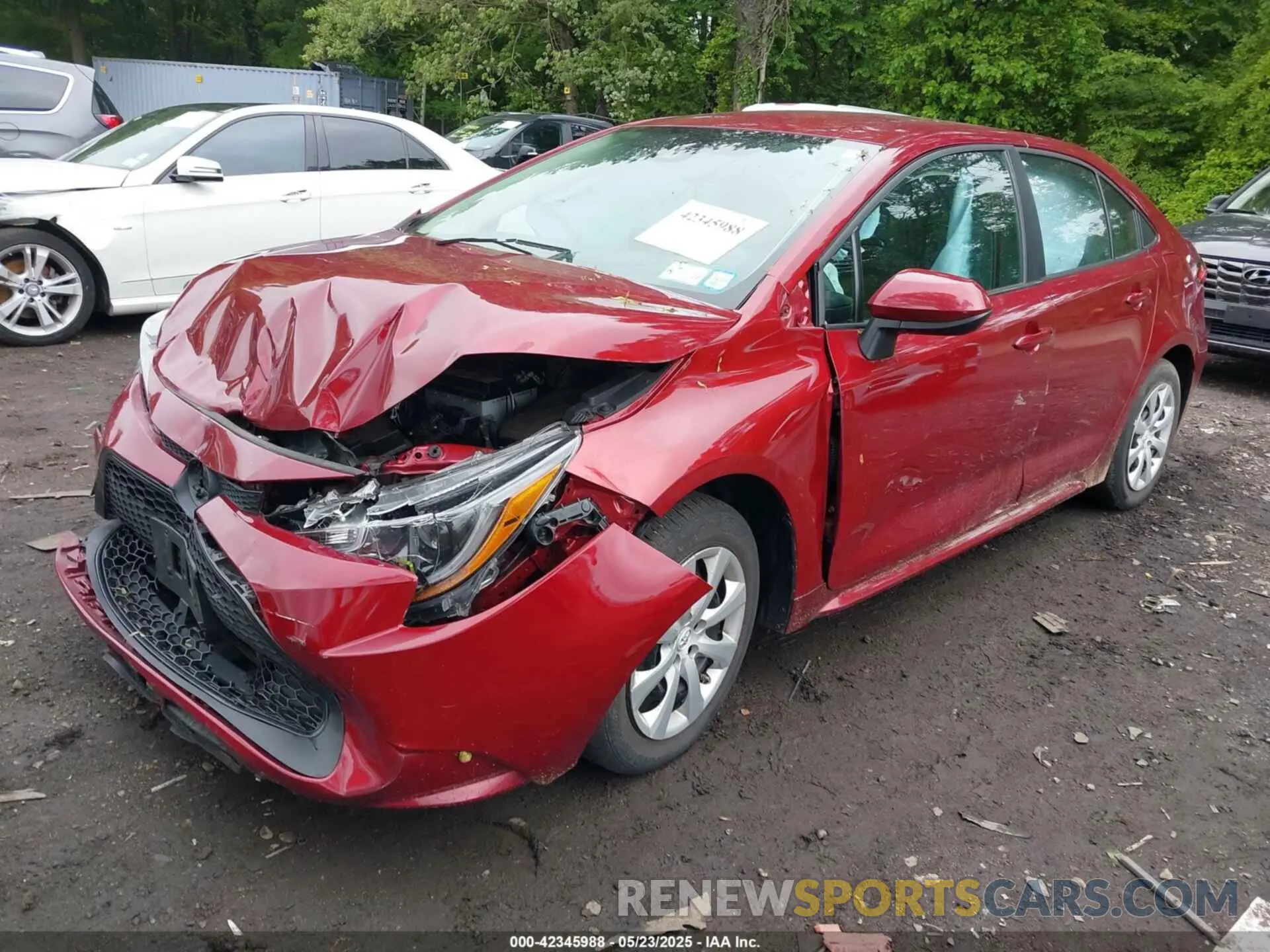 6 Photograph of a damaged car 5YFEPMAEXNP371327 TOYOTA COROLLA 2022