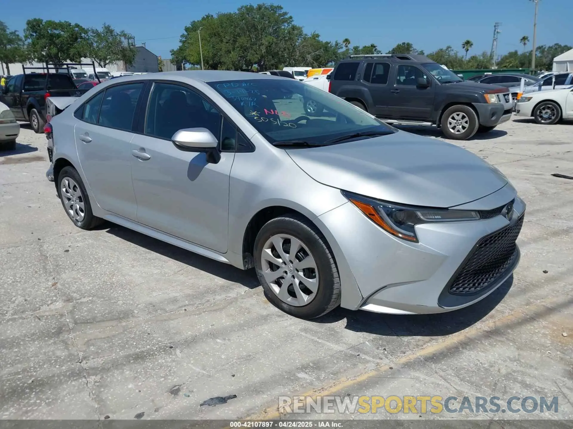 1 Фотография поврежденного автомобиля 5YFEPMAEXNP385874 TOYOTA COROLLA 2022