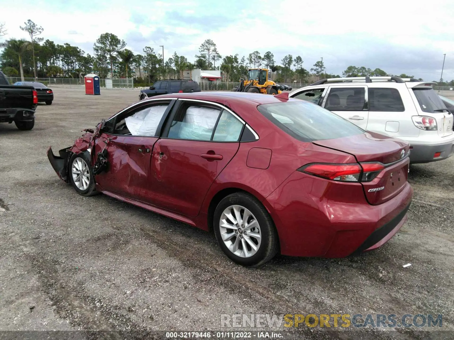 3 Photograph of a damaged car 5YFFPMAE0NP276053 TOYOTA COROLLA 2022