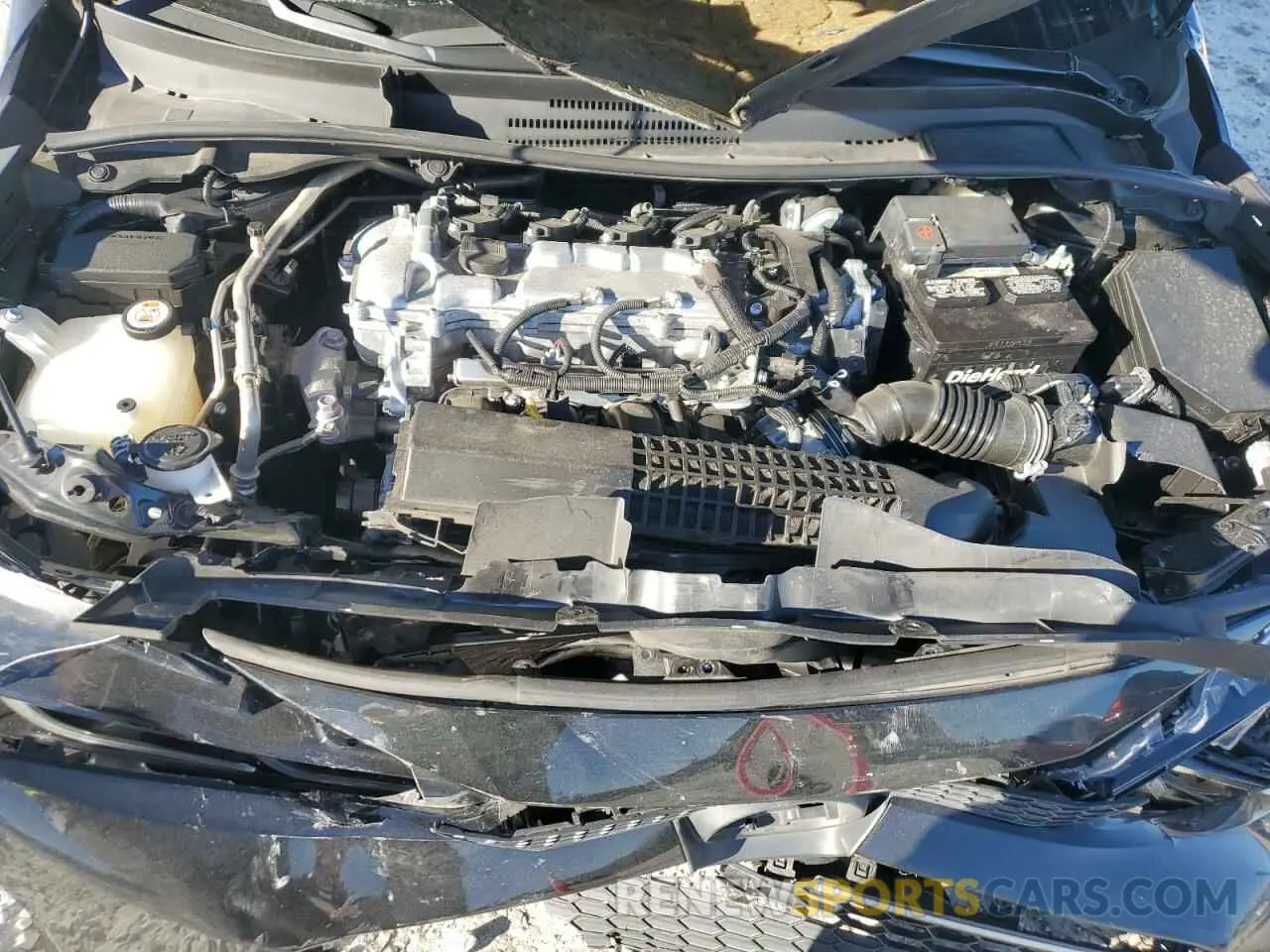 11 Photograph of a damaged car 5YFFPMAE1NP320383 TOYOTA COROLLA 2022