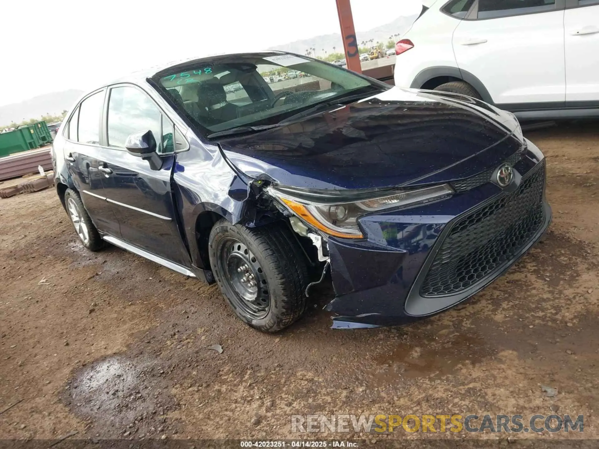 1 Фотография поврежденного автомобиля 5YFHPMAE8NP334547 TOYOTA COROLLA 2022