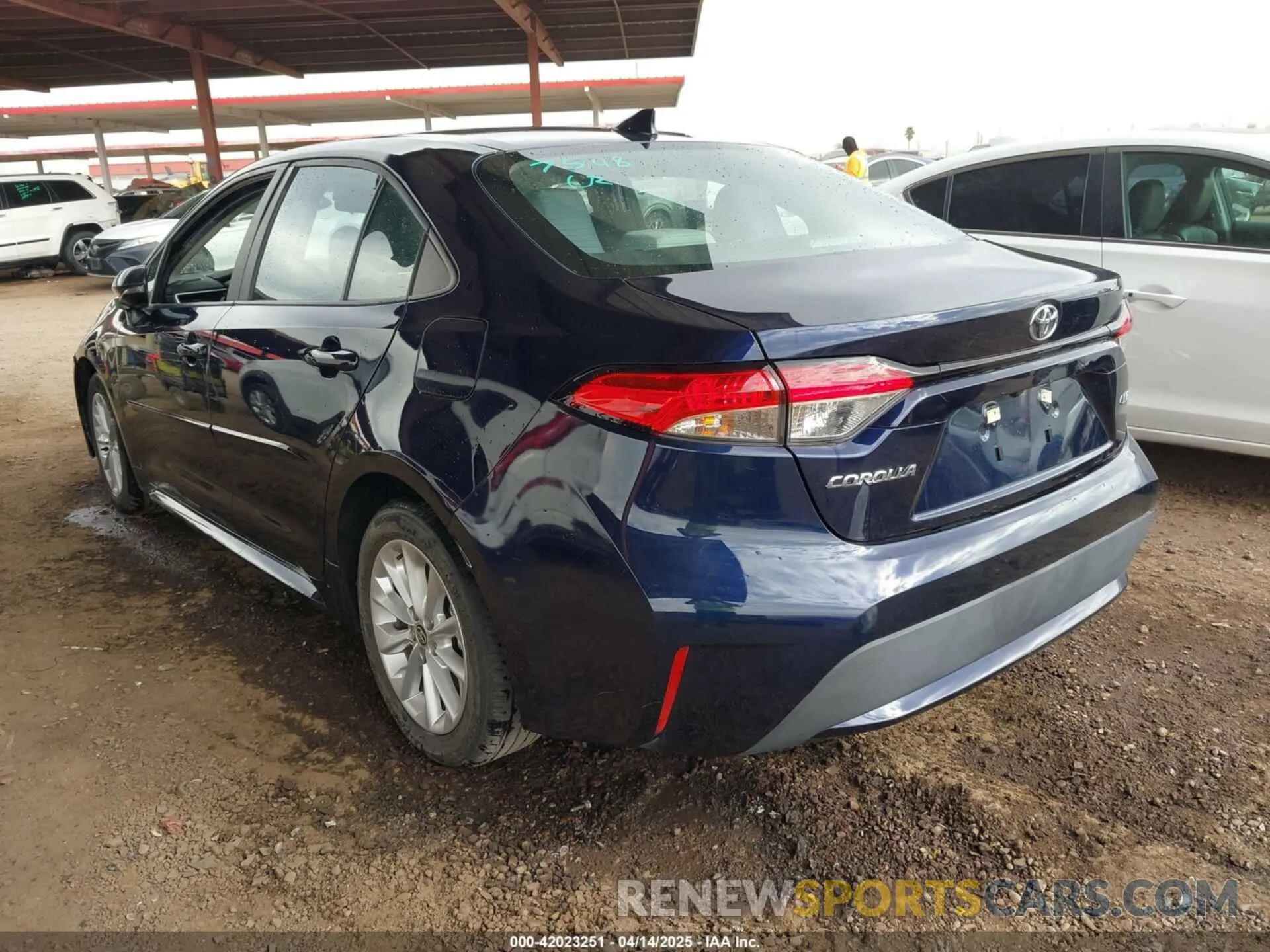 3 Фотография поврежденного автомобиля 5YFHPMAE8NP334547 TOYOTA COROLLA 2022