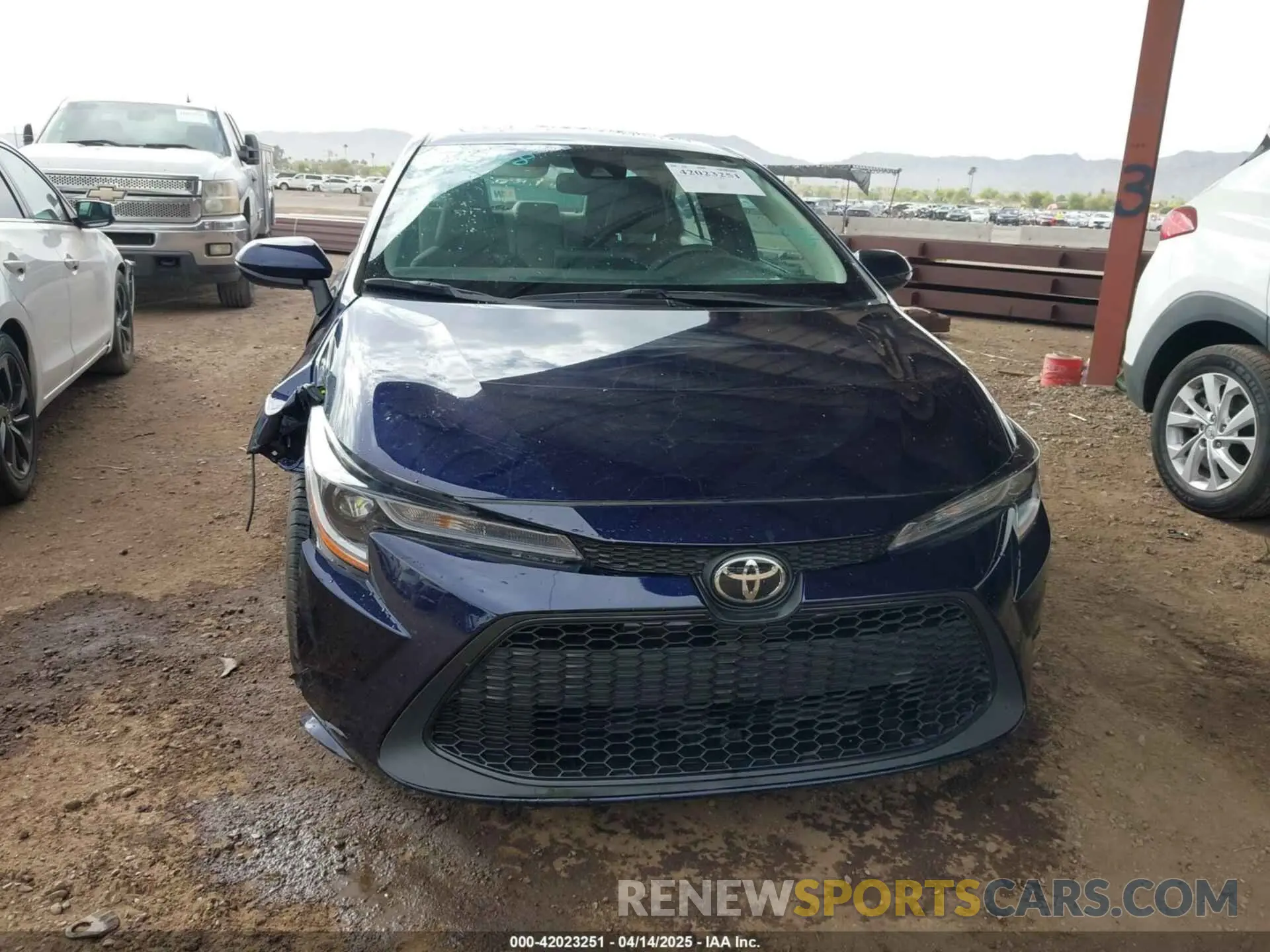 6 Фотография поврежденного автомобиля 5YFHPMAE8NP334547 TOYOTA COROLLA 2022