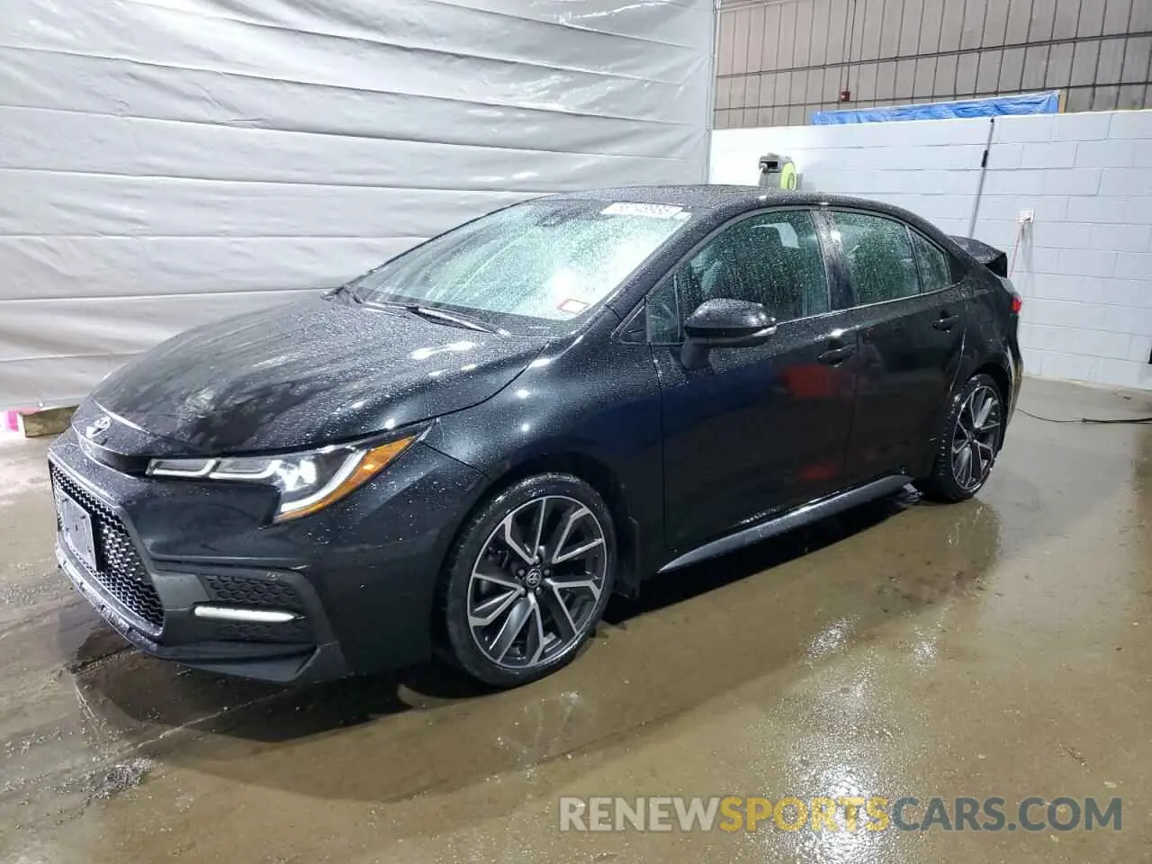 1 Photograph of a damaged car 5YFM4MCE5NP134214 TOYOTA COROLLA 2022