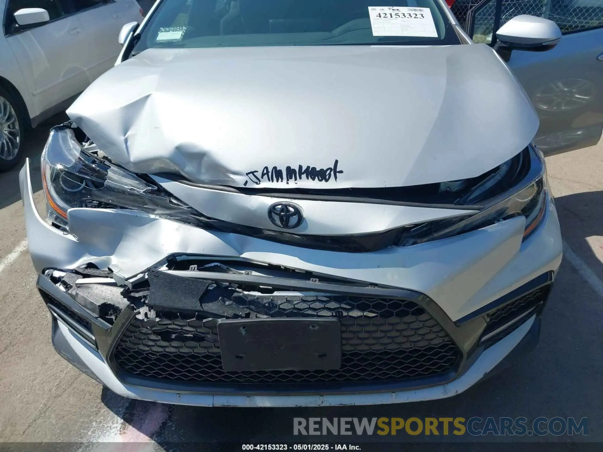 6 Photograph of a damaged car 5YFP4MCE1NP109291 TOYOTA COROLLA 2022