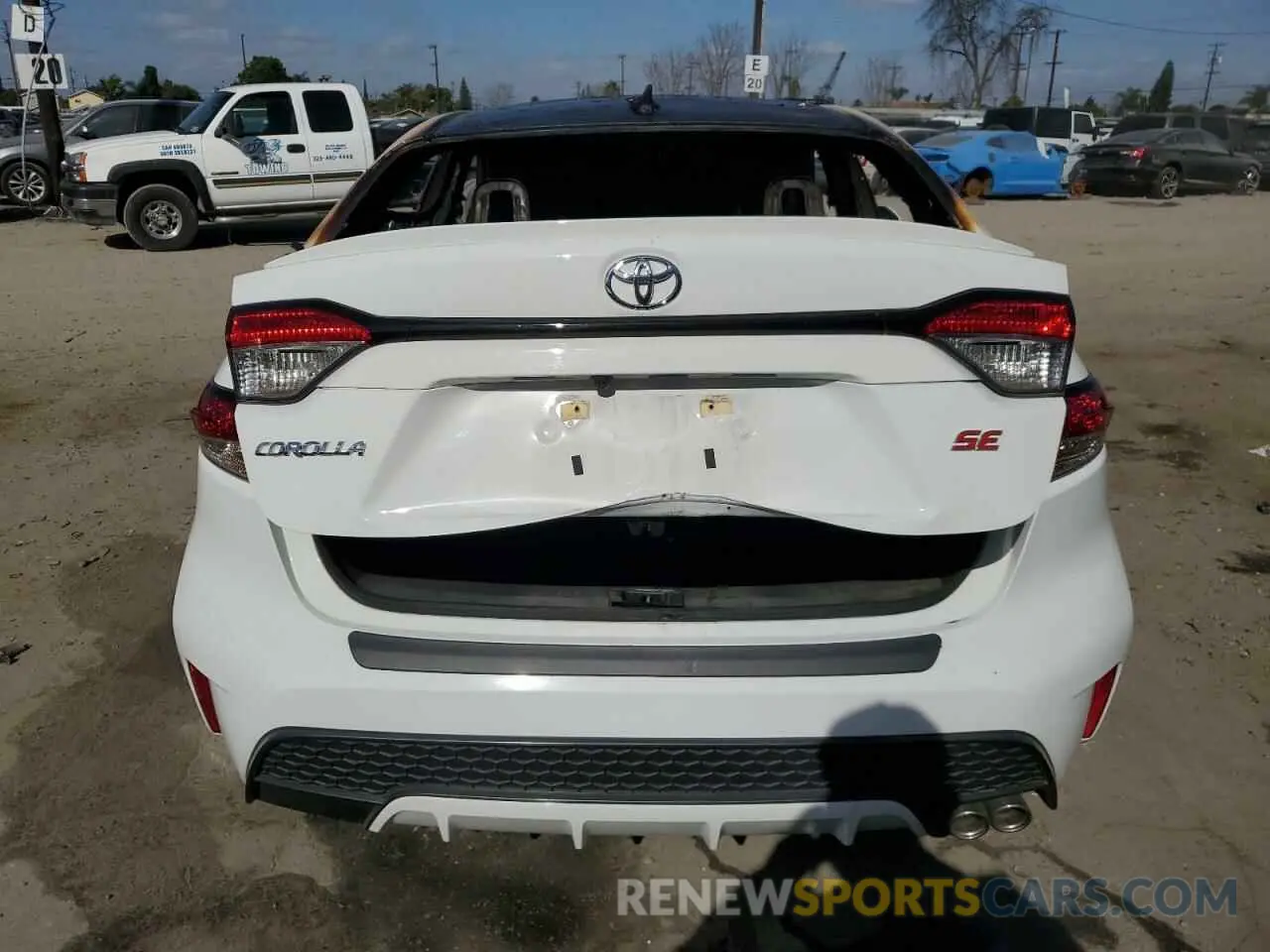 6 Фотография поврежденного автомобиля 5YFP4MCE3NP134774 TOYOTA COROLLA 2022