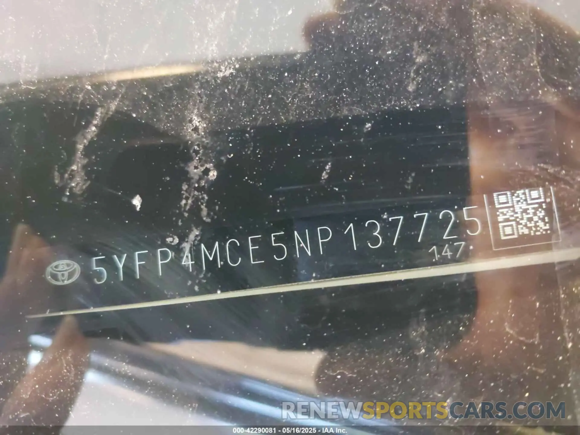 9 Photograph of a damaged car 5YFP4MCE5NP137725 TOYOTA COROLLA 2022