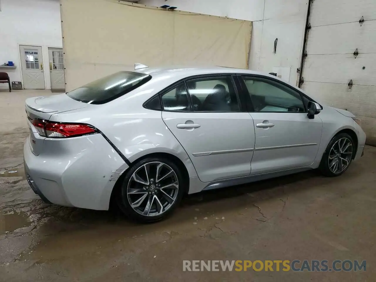 3 Фотография поврежденного автомобиля 5YFP4MCE6NP107973 TOYOTA COROLLA 2022