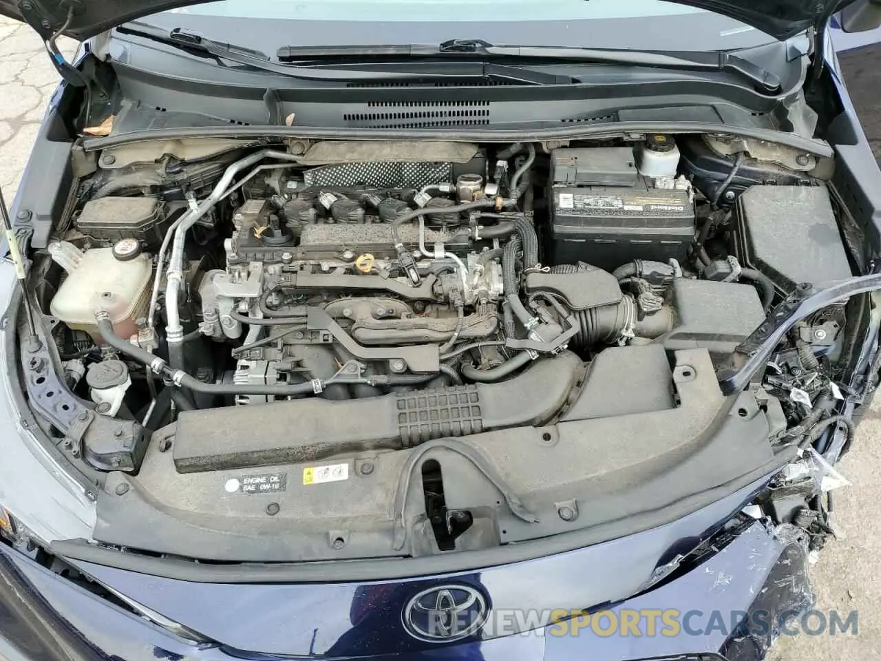 13 Фотография поврежденного автомобиля 5YFP4MCE9NP101844 TOYOTA COROLLA 2022