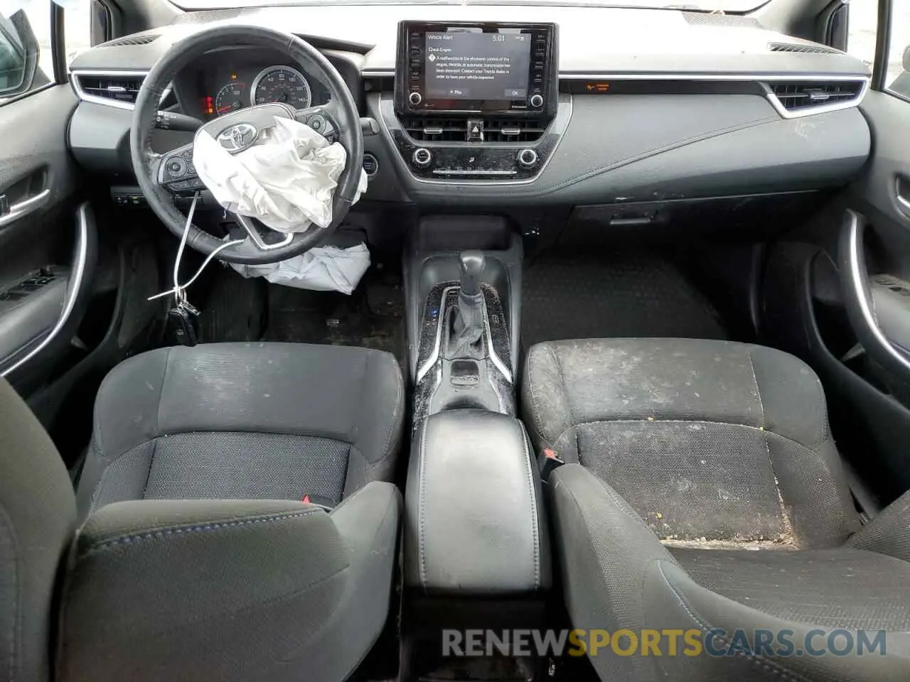 8 Фотография поврежденного автомобиля 5YFP4MCE9NP101844 TOYOTA COROLLA 2022