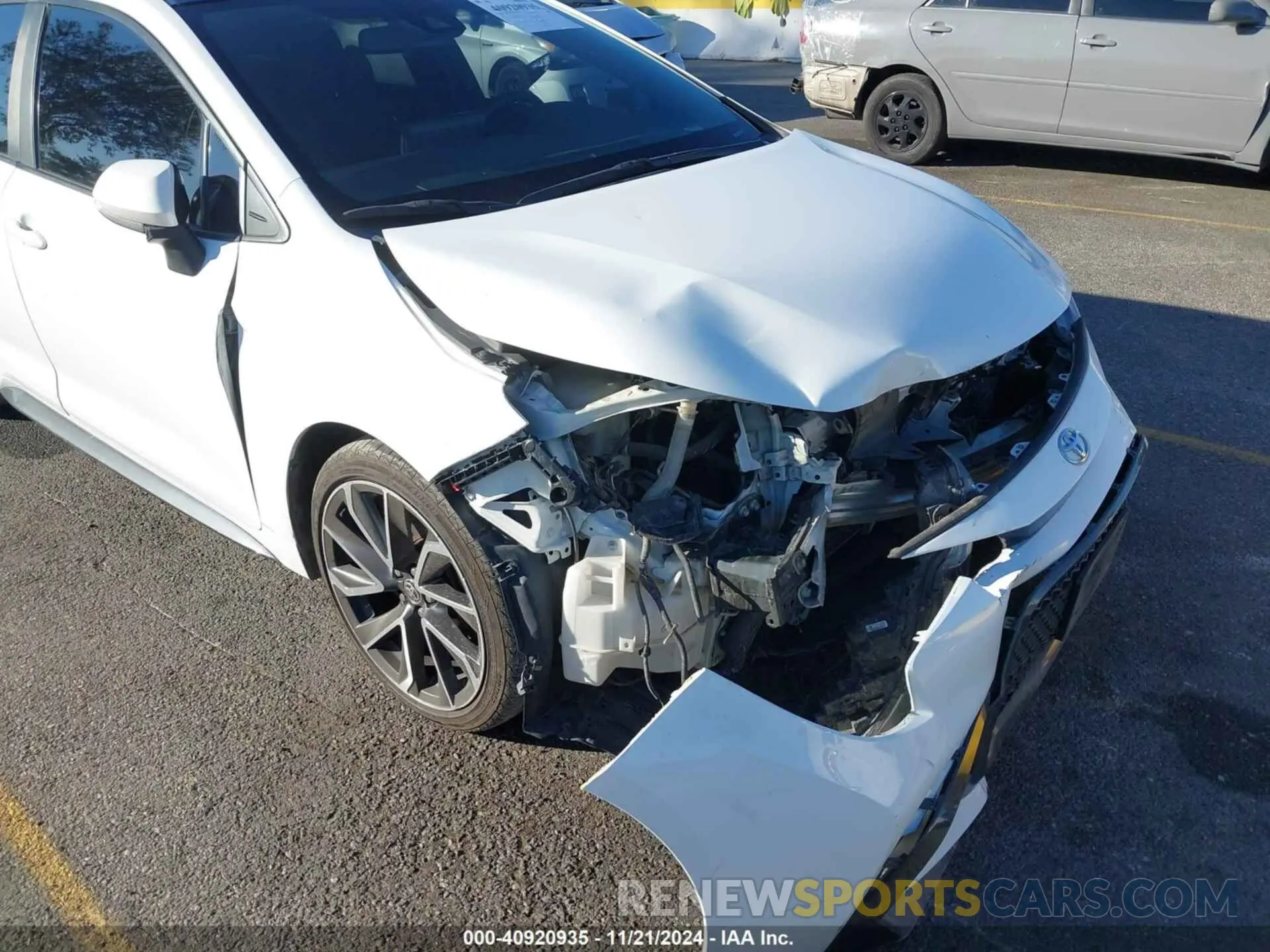 6 Фотография поврежденного автомобиля 5YFP4MCE9NP106588 TOYOTA COROLLA 2022